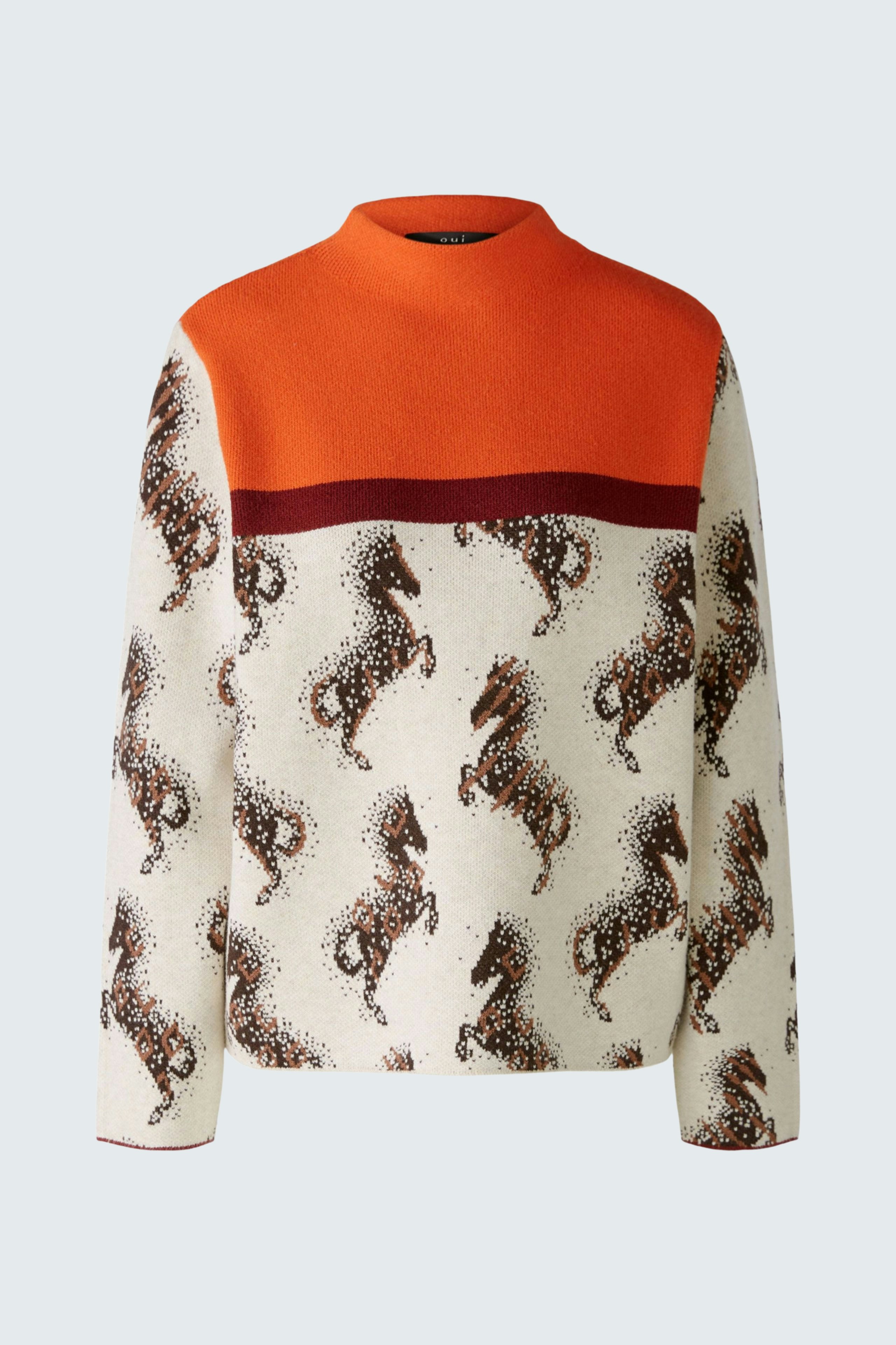 Bild 6 von Pullover - light stone red in light stone red | Oui