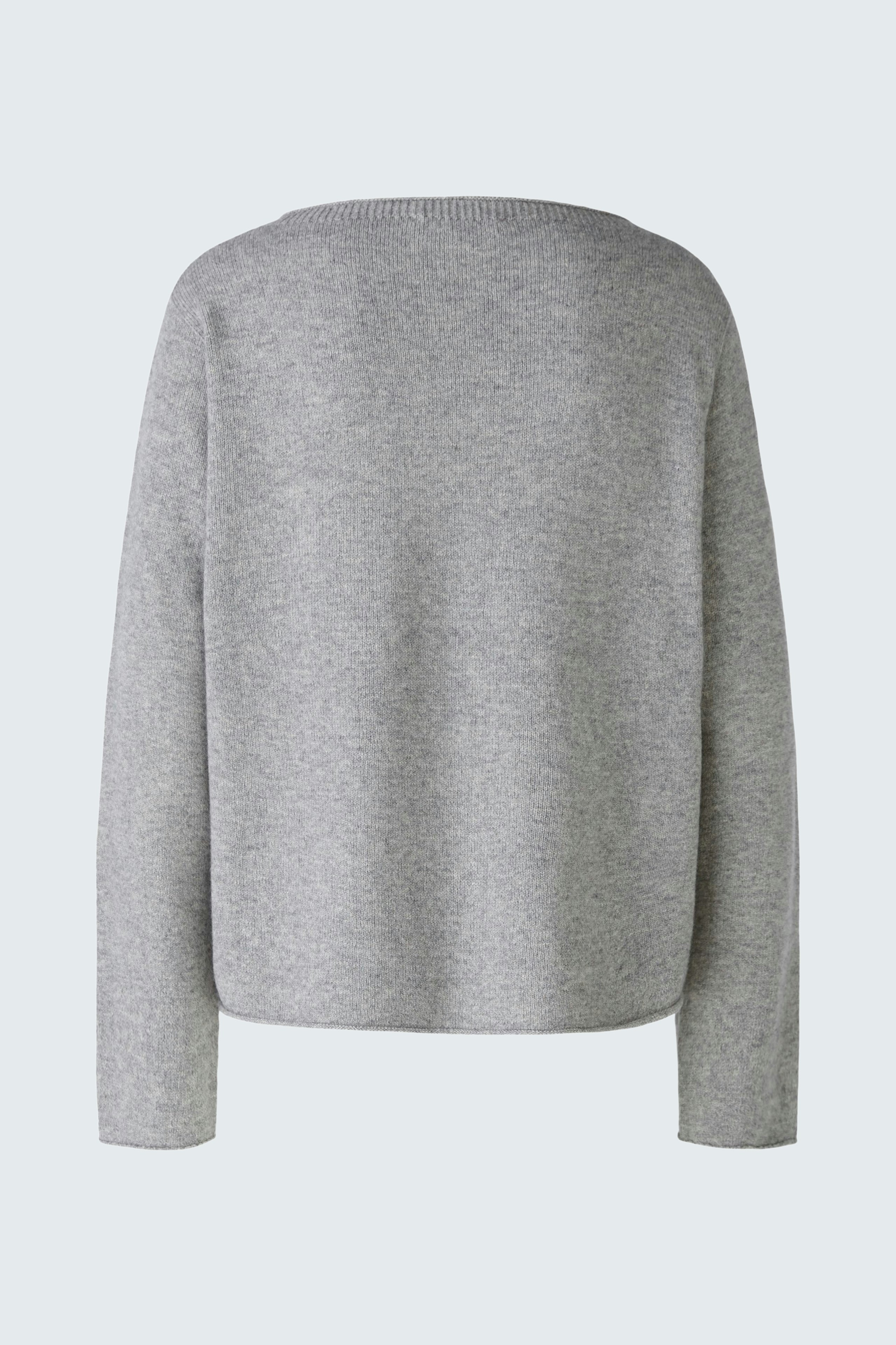 Bequemer Damen-Pullover in Grau, lässiger Schnitt, ideal für entspannte Tage.