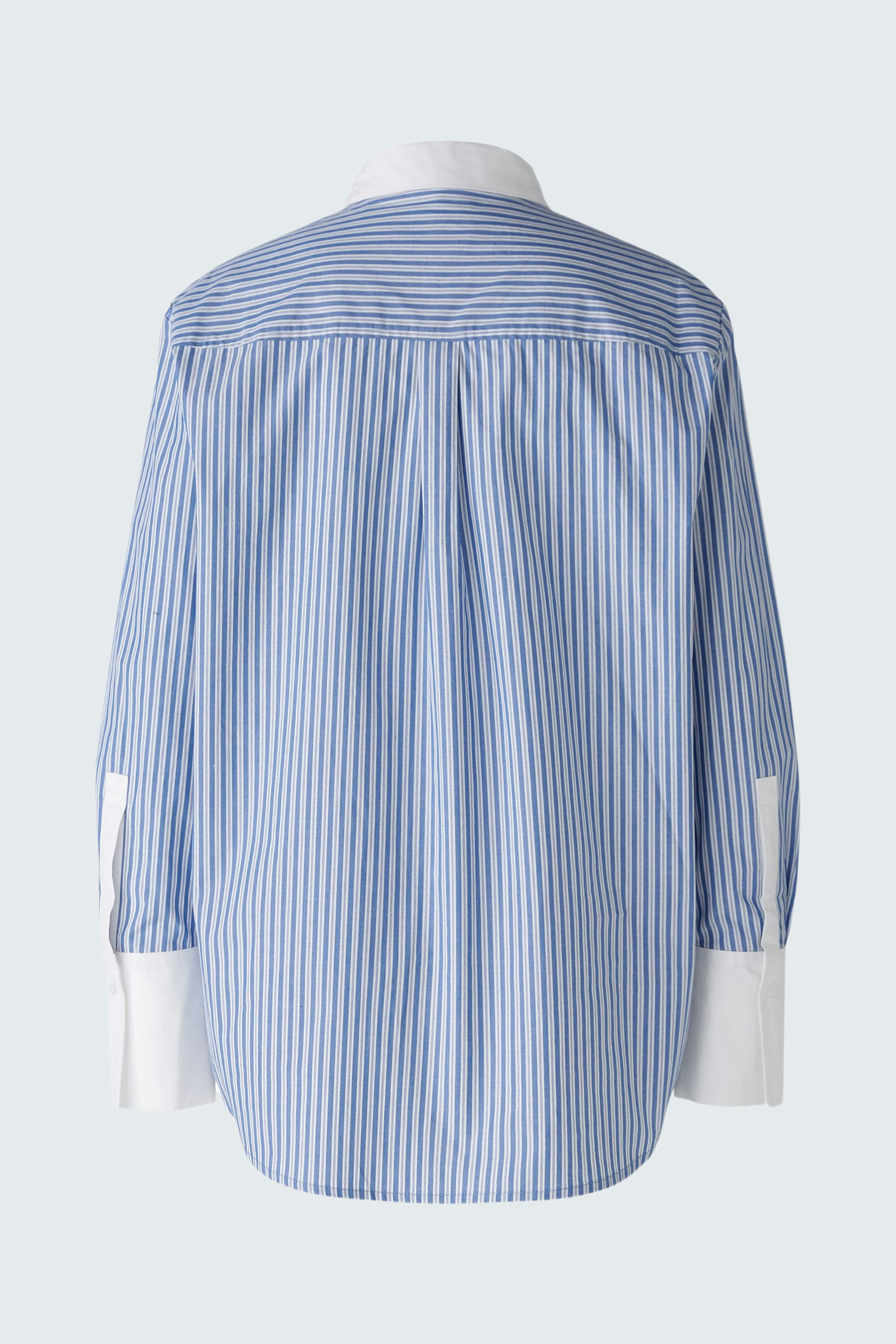 Bild 7 von Shirt blouse - blue white in blue white | Oui