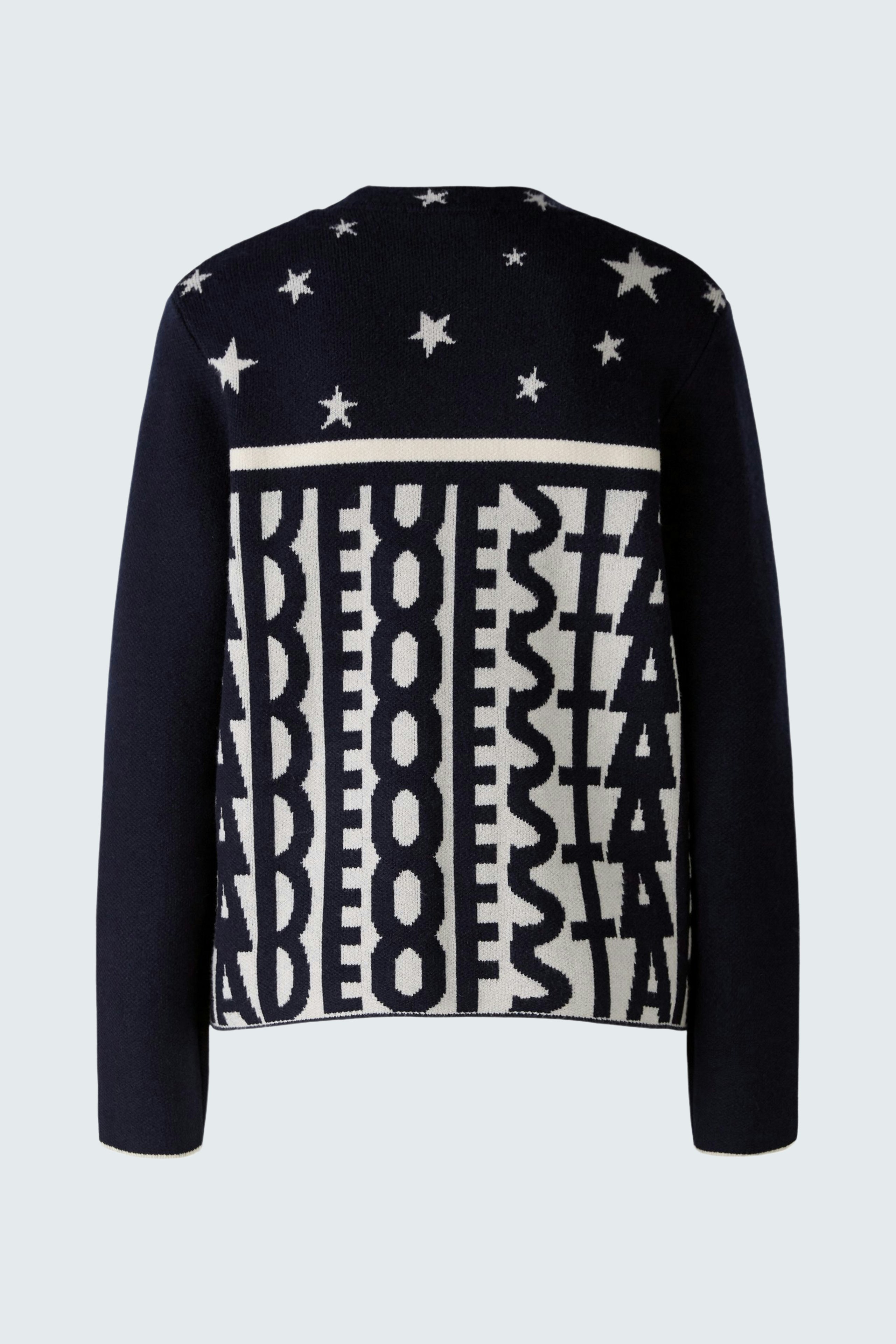 Bild 6 von pullover - dark blue white in dark blue white | Oui