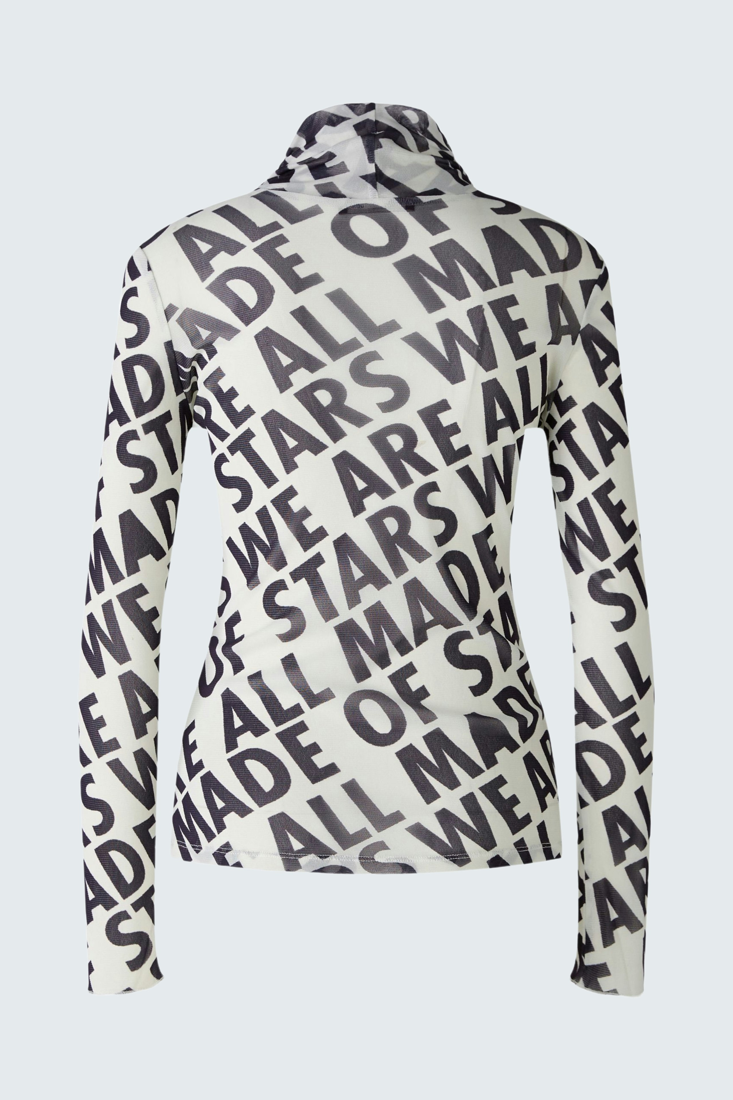 Bild 7 von Turtleneck shirt - white black in white black | Oui