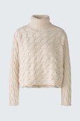 Turtleneck pullover - whitecap gray