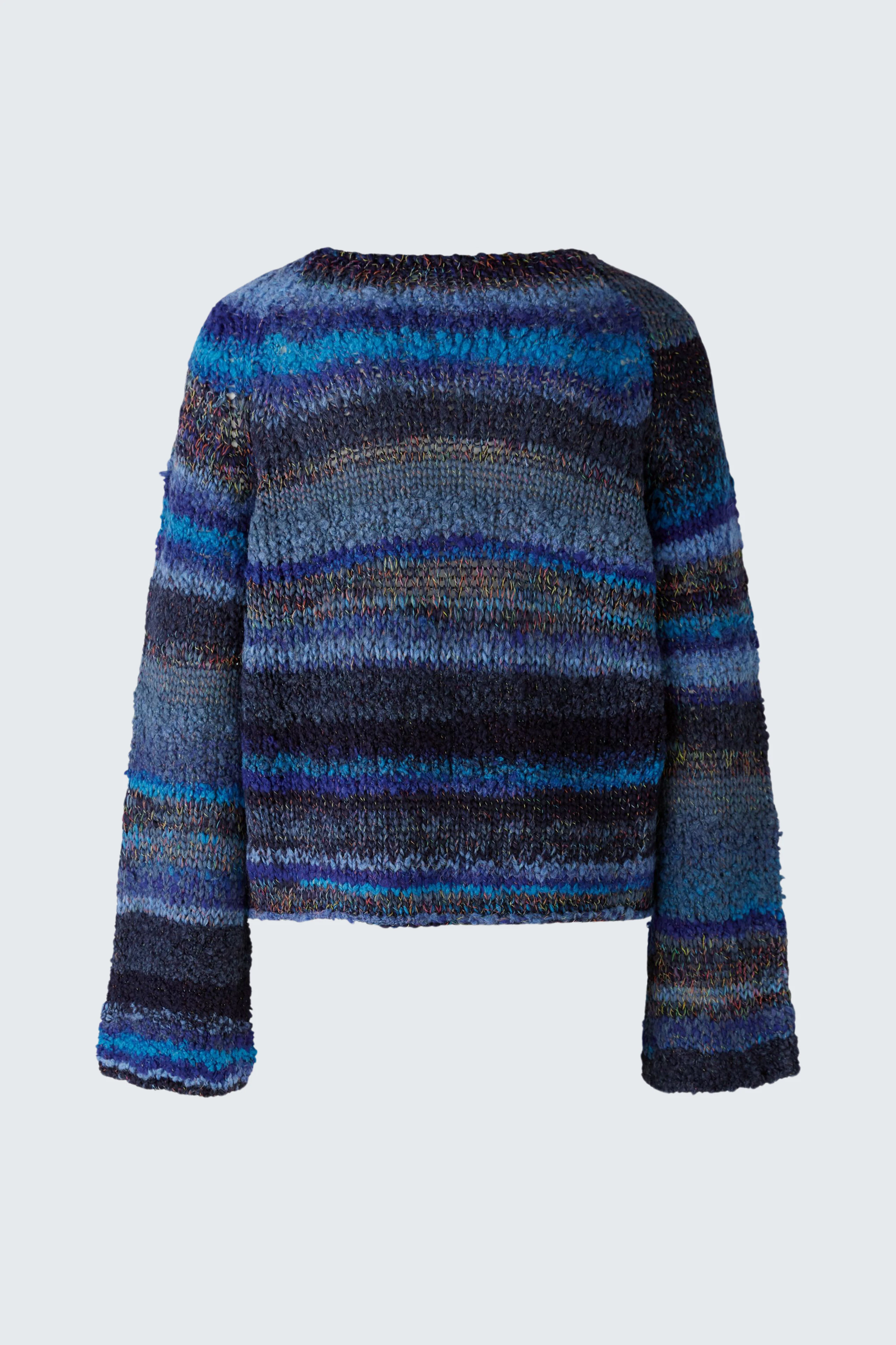 Image 2 of pullover - darkblue  blue in darkblue  blue | Oui