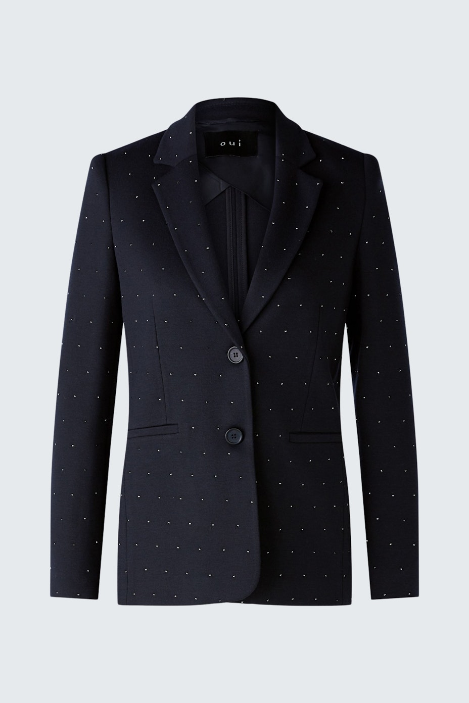 Jersey blazer - darkblue