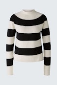 Pullover - black offwhite