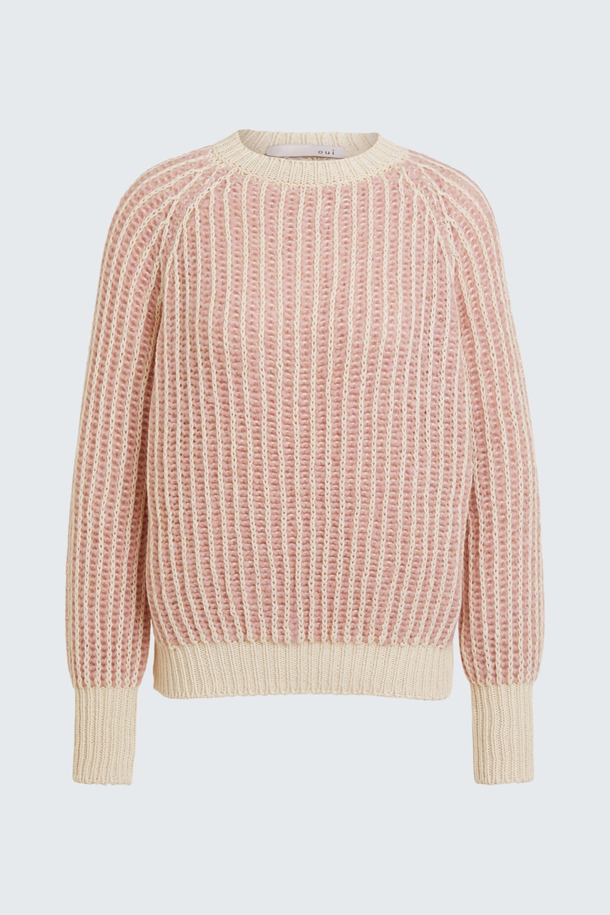 Bild 8 von Knitted pullover - rose white in rose white | Oui