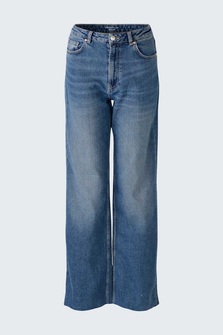 Jeans straight leg - darkblue denim