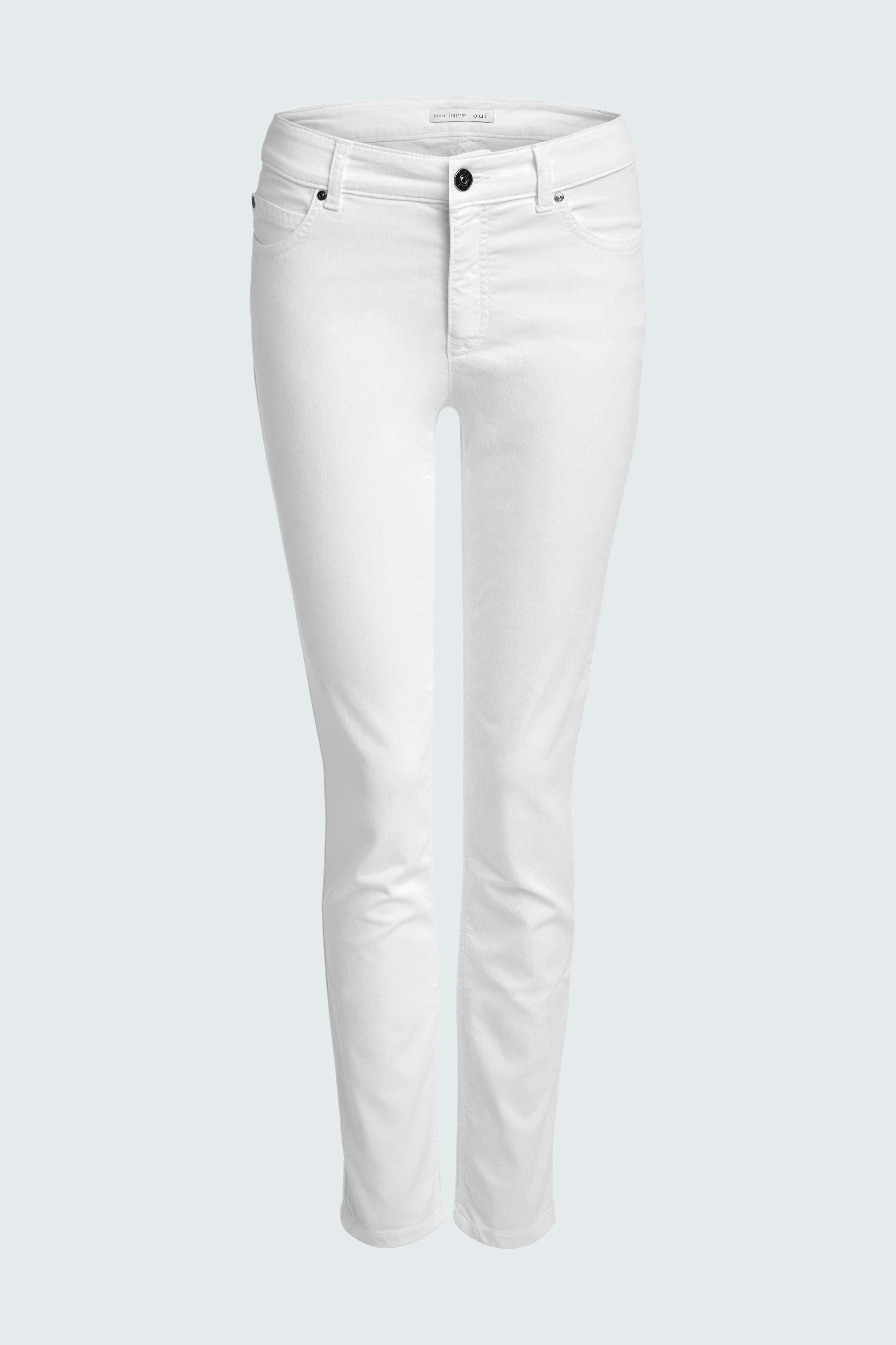 Bild 8 von BAXTOR cropped Jeggings - bright white in bright white | Oui