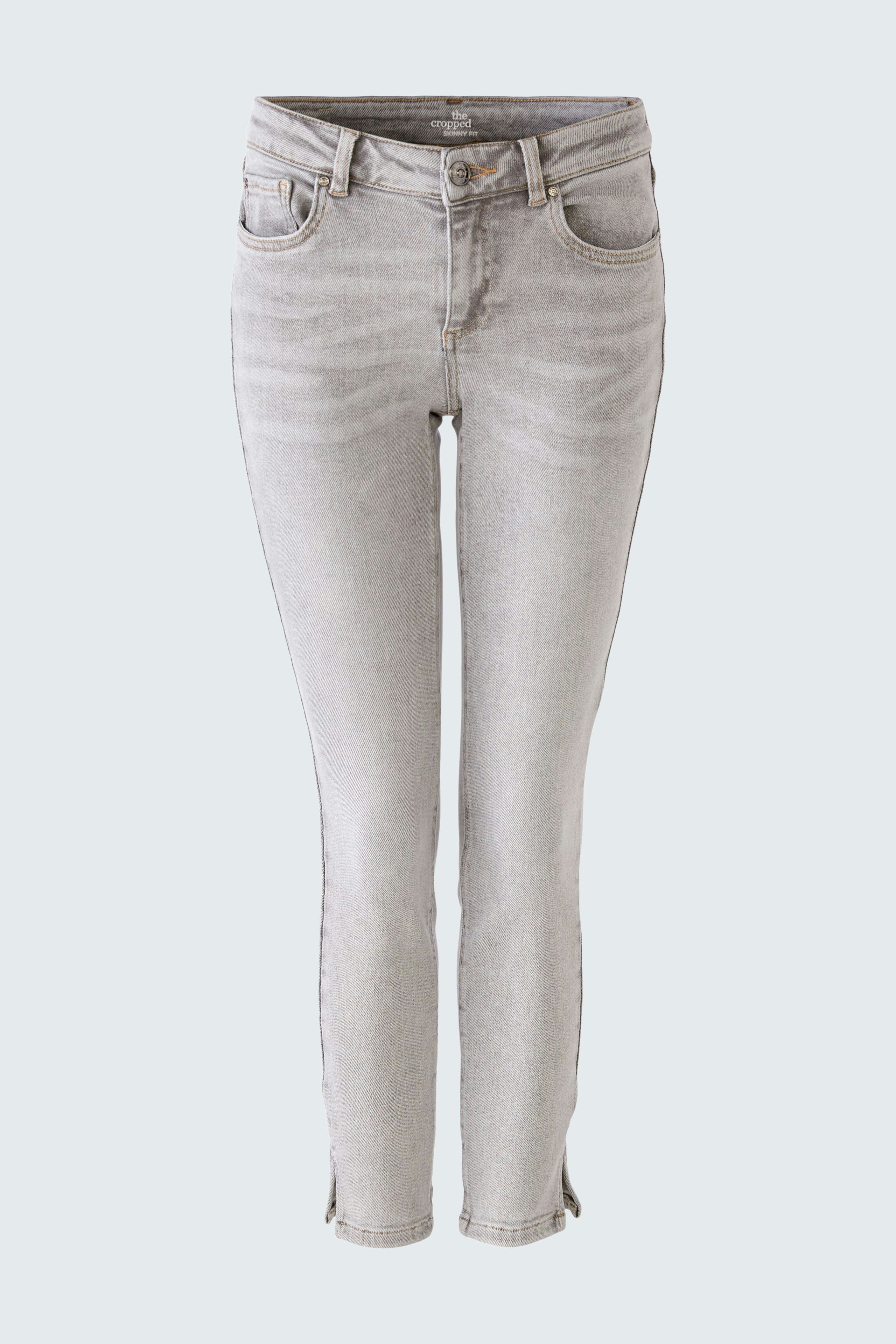 Bild 5 von Jeans THE CROPPED - grey denim in grey denim | Oui