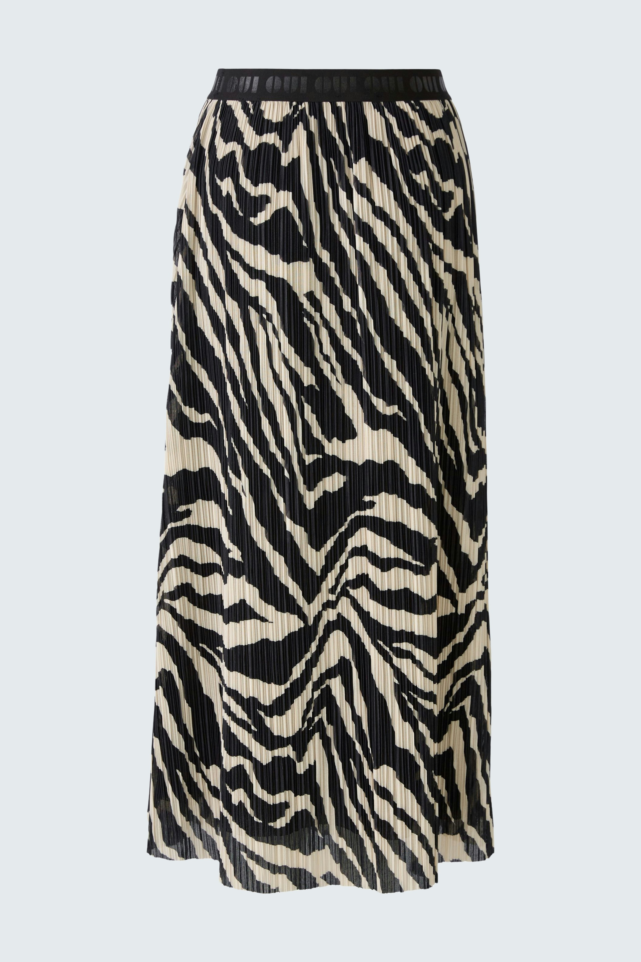 Eleganter Maxirock mit Zebra-Muster, ideal für einen modischen Auftritt.