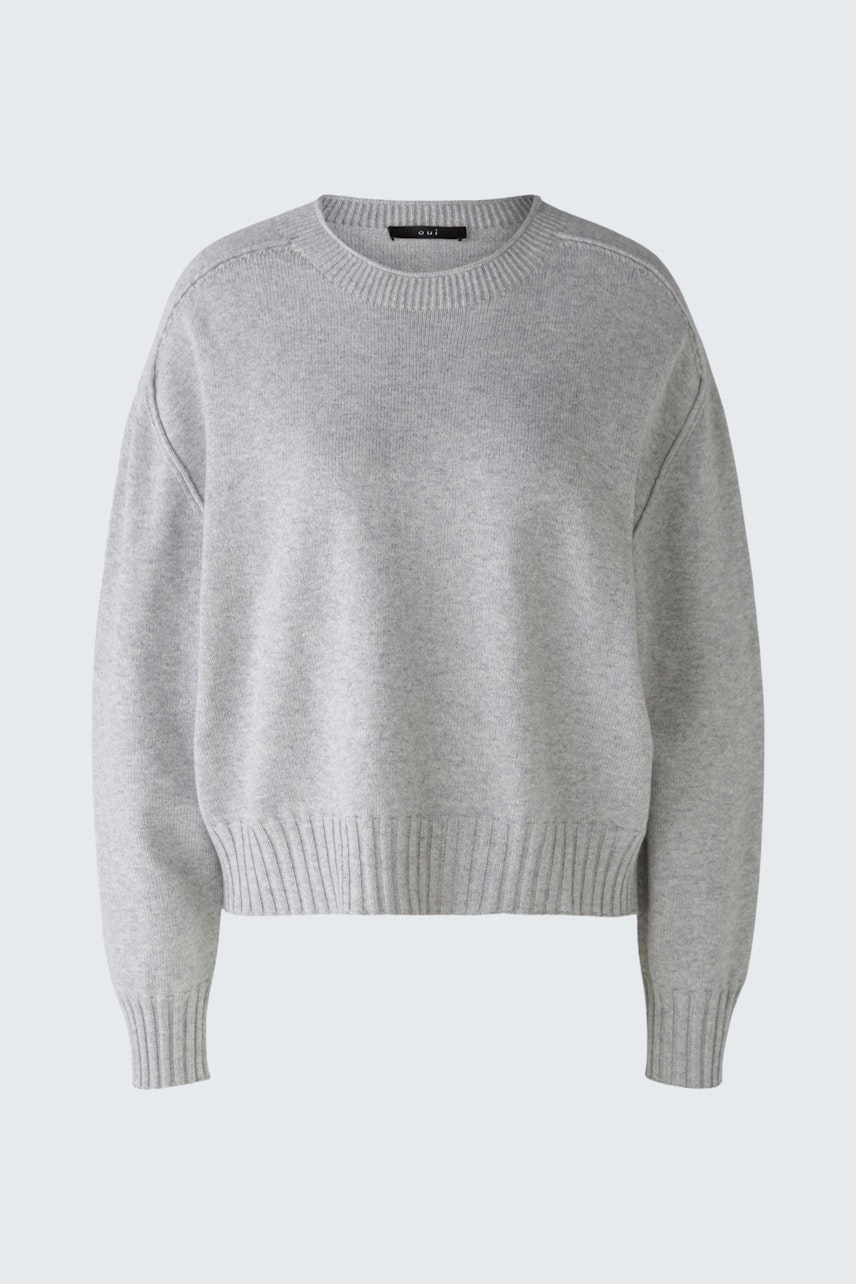 Bild 7 von Pullover - light grey in light grey | Oui