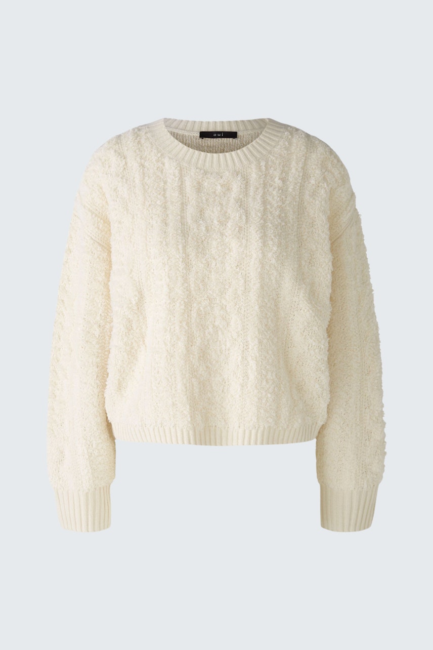 Bild 6 von Pullover - offwhite in offwhite | Oui