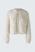 Strickjacke - light beige mel