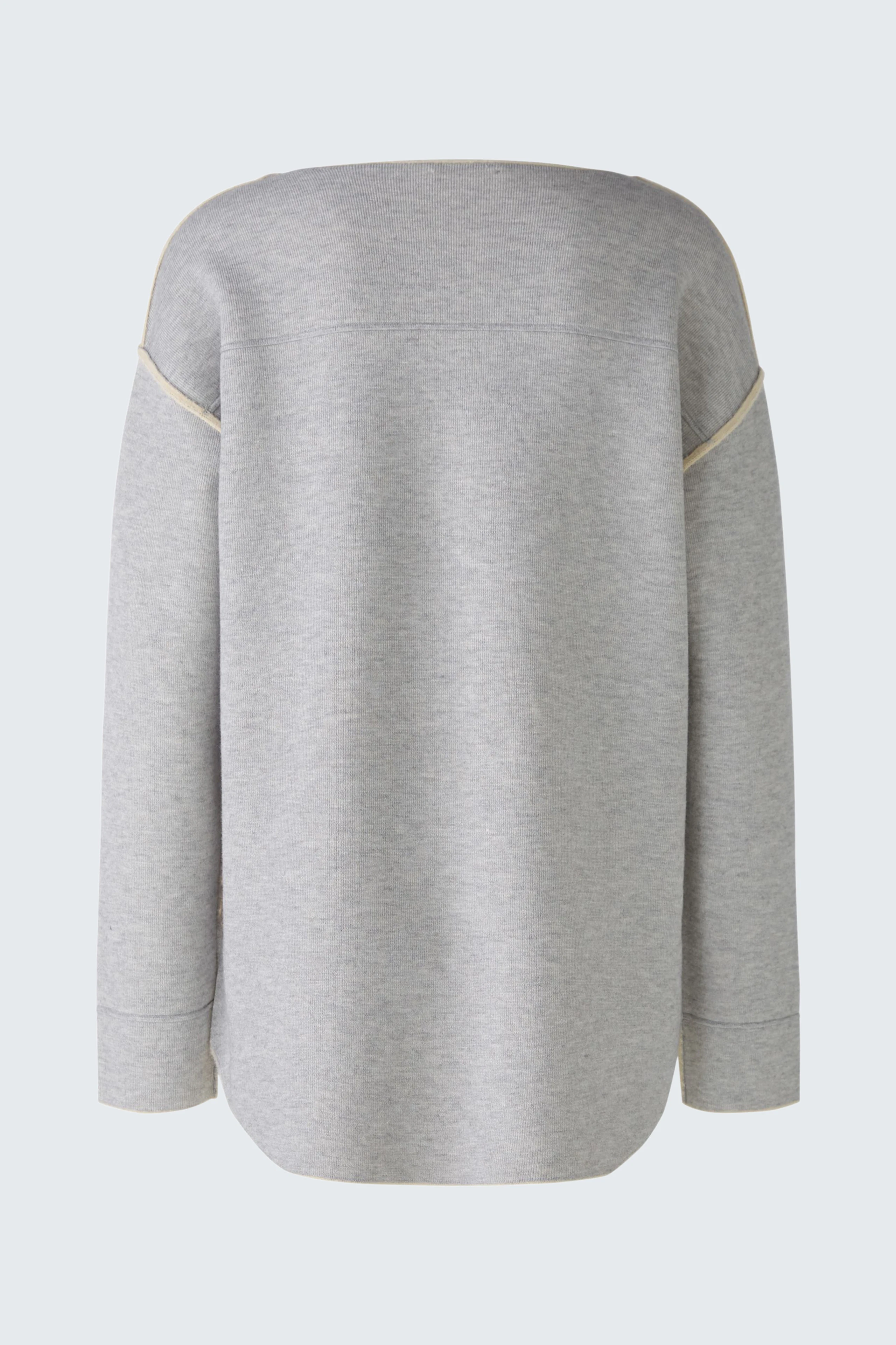 Bequemer Damen-Pullover in Grau mit lässigem Schnitt und weichem Material für einen entspannten Look.