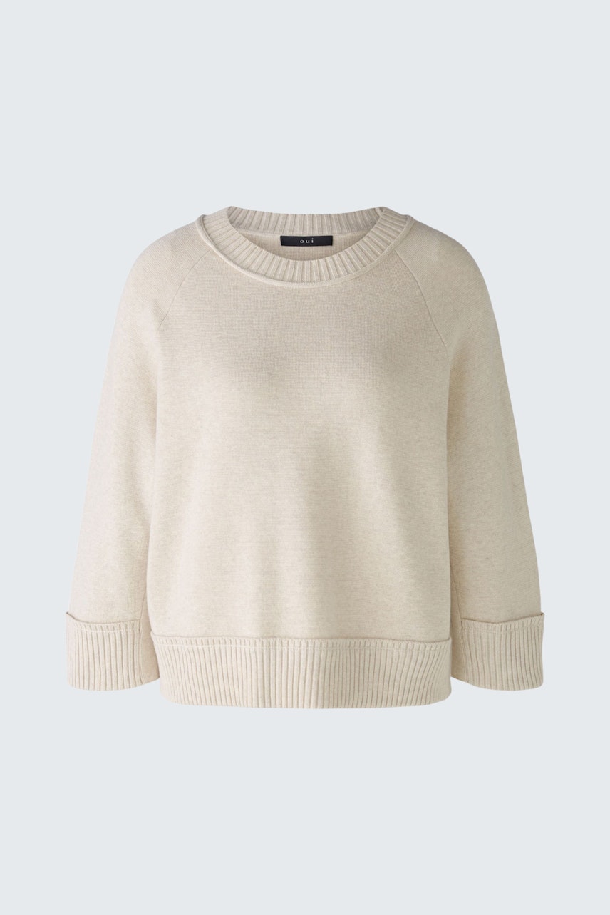 Bild 7 von Pullover - light beige mel in light beige mel | Oui