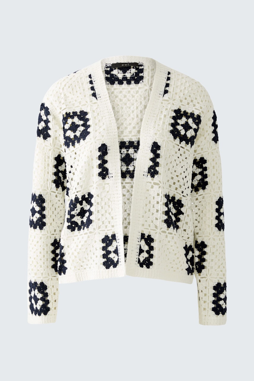 Bild 7 von Strickjacke - white blue in white blue | Oui