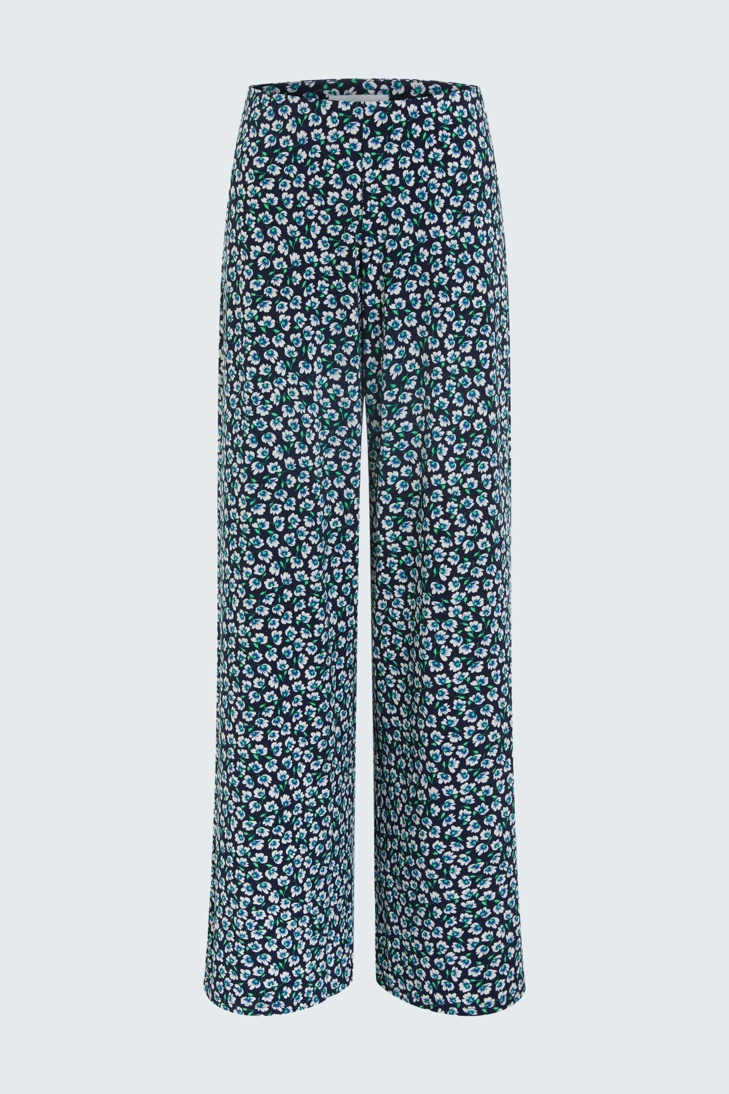 Bild 7 von Slinky trousers - dark blue white in dark blue white | Oui