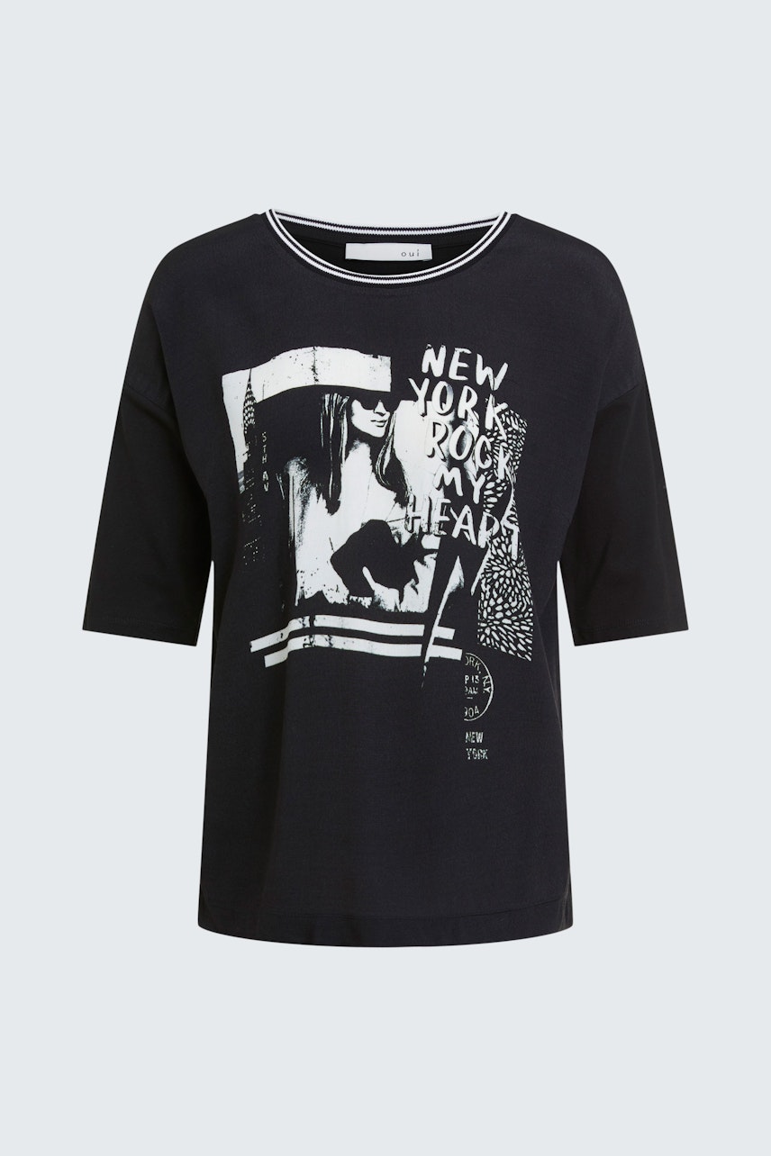 Bild 8 von Blouse shirt - black in black | Oui