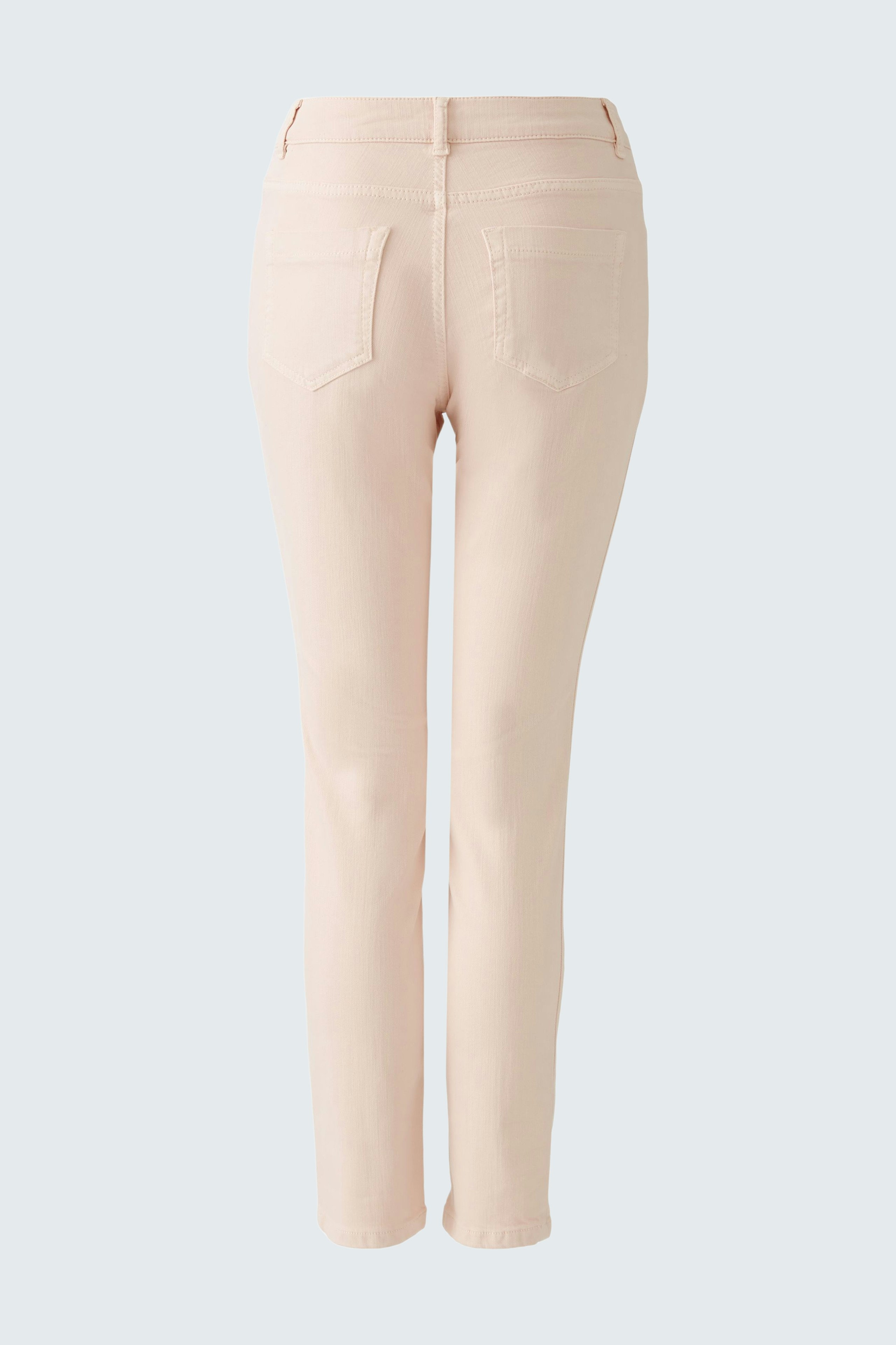 Bequeme Jeggings für Damen in zartem Rosa mit schmalem Schnitt und klassischem Design.