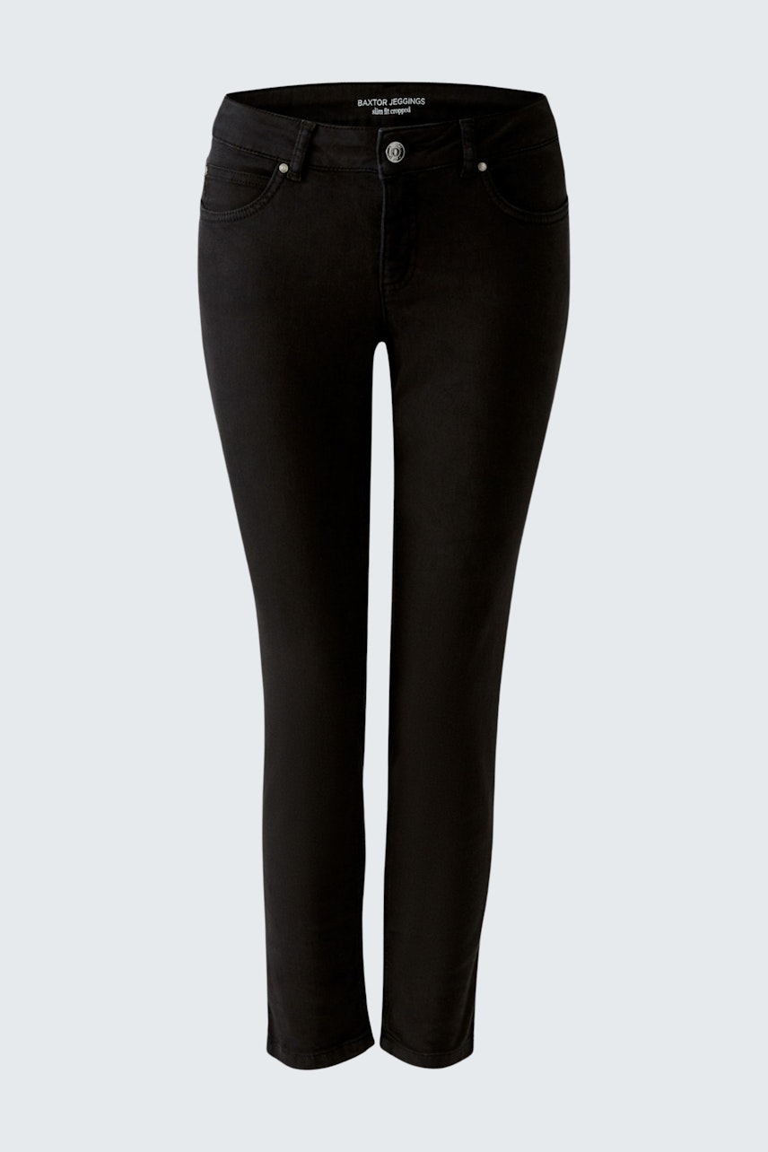 Bild 7 von BAXTOR cropped Jeggings - black in black | Oui