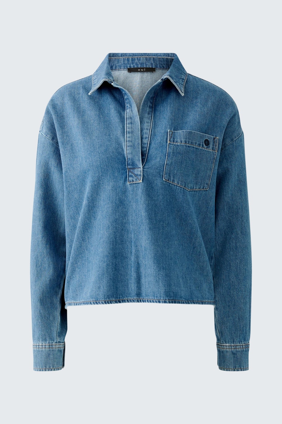 Denim blouse - blue