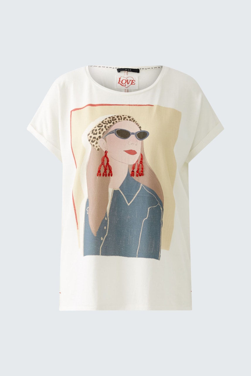 Bild 6 von T-shirt - cloud dancer in cloud dancer | Oui