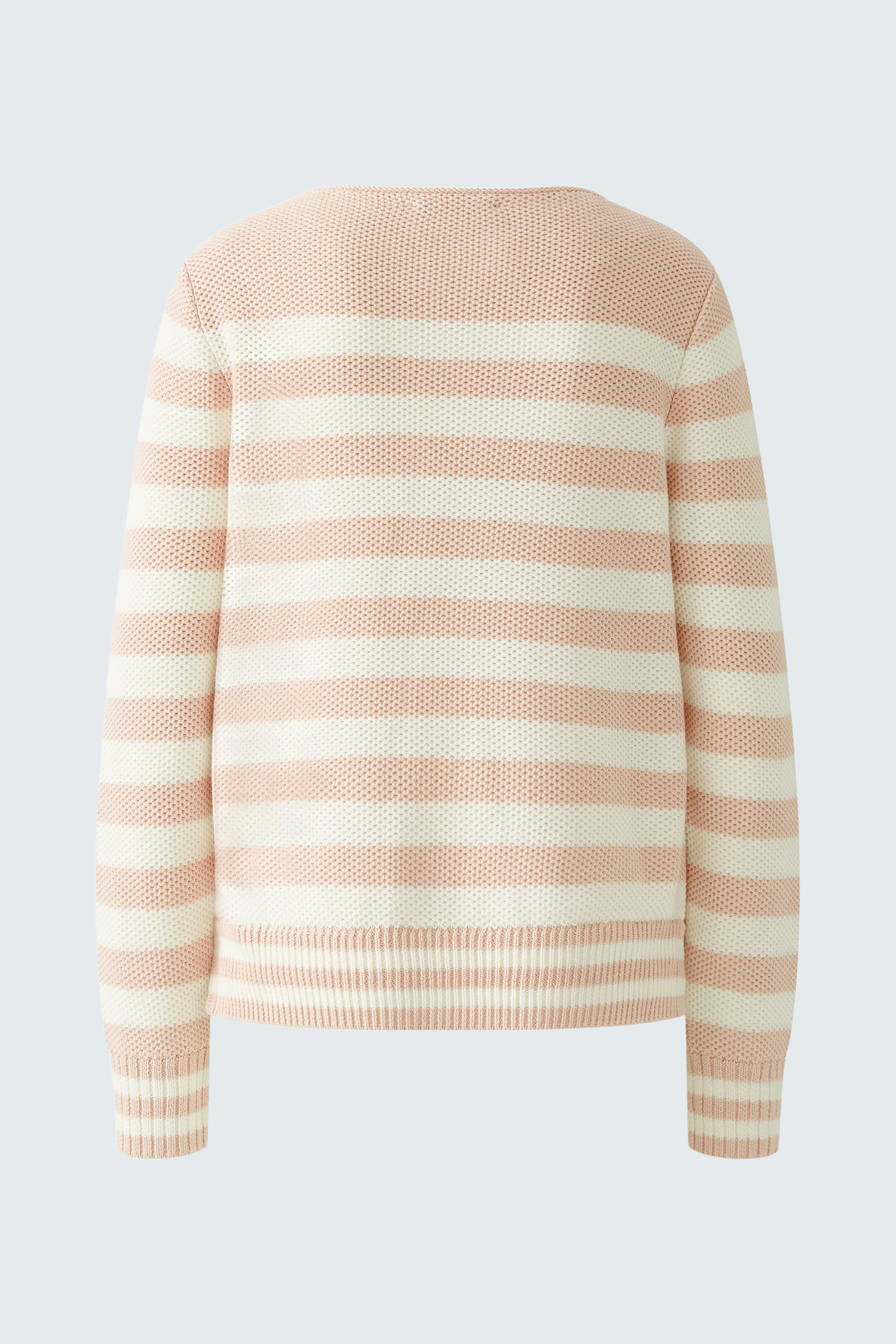 Bequemer Damen-Pullover in zarten Streifen, ideal für lässige Outfits und gemütliche Tage.