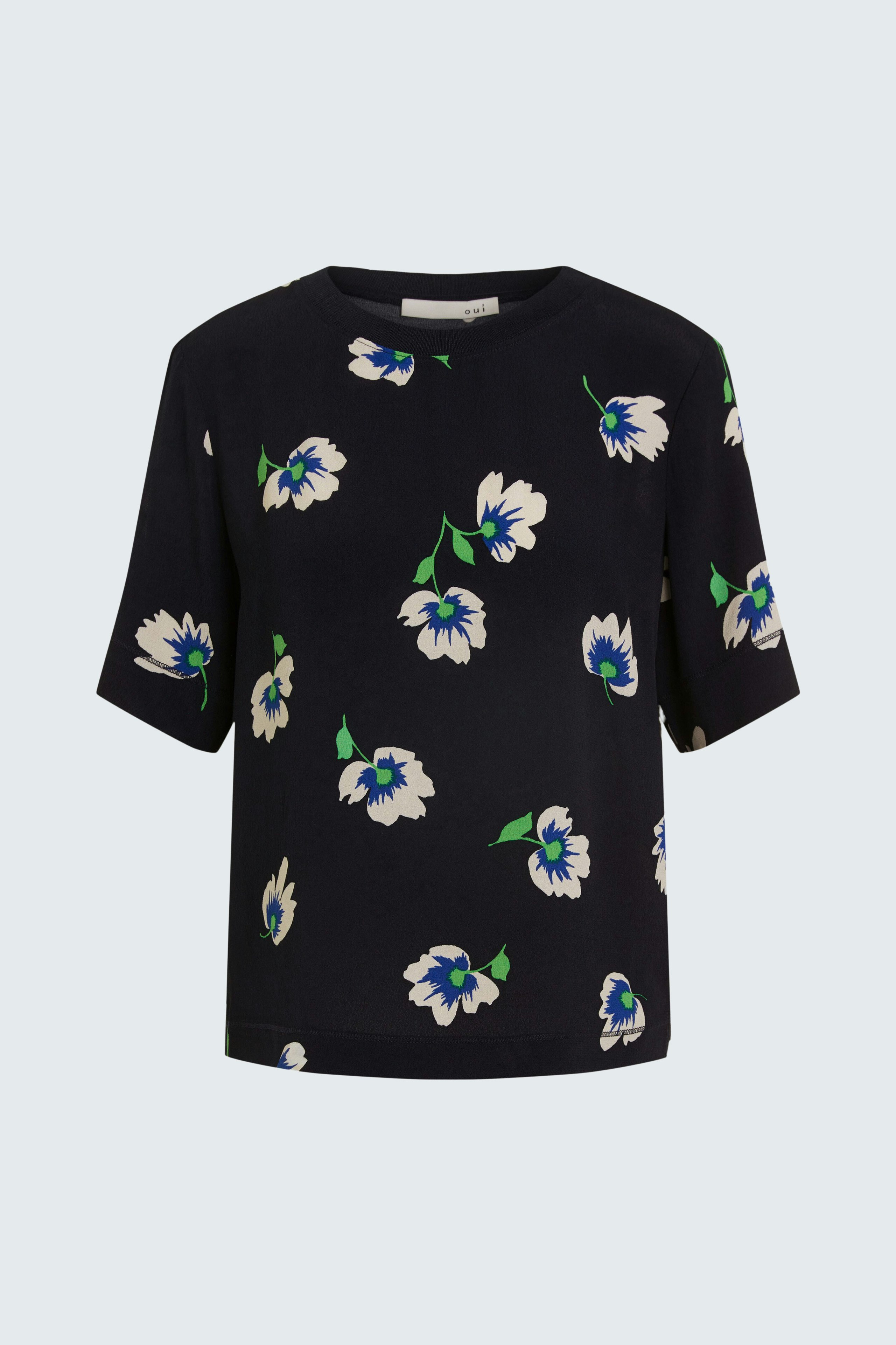 Bild 7 von Blusenshirt - dark blue white in dark blue white | Oui