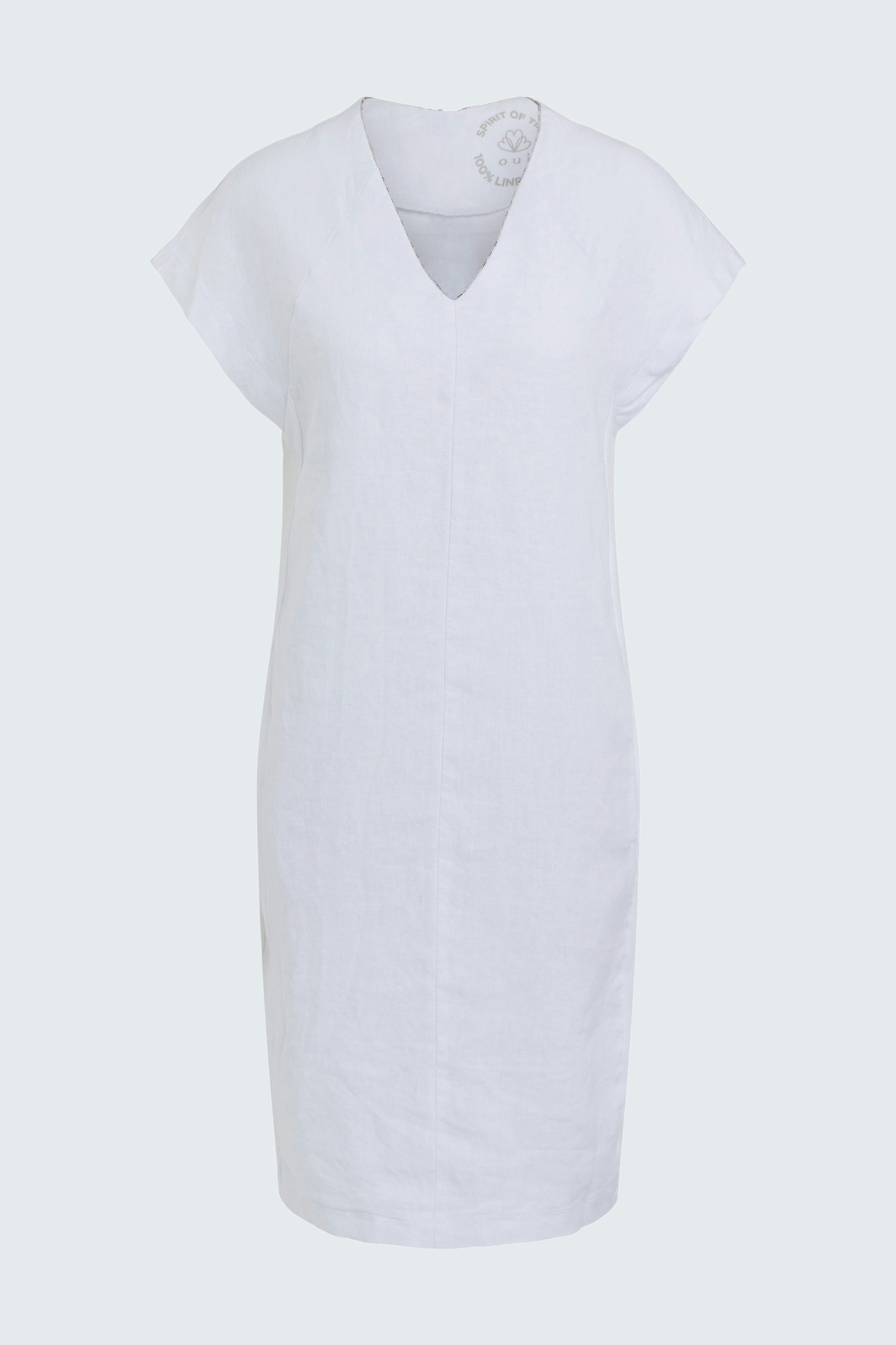 Bild 7 von Leinenkleid - optic white in optic white | Oui