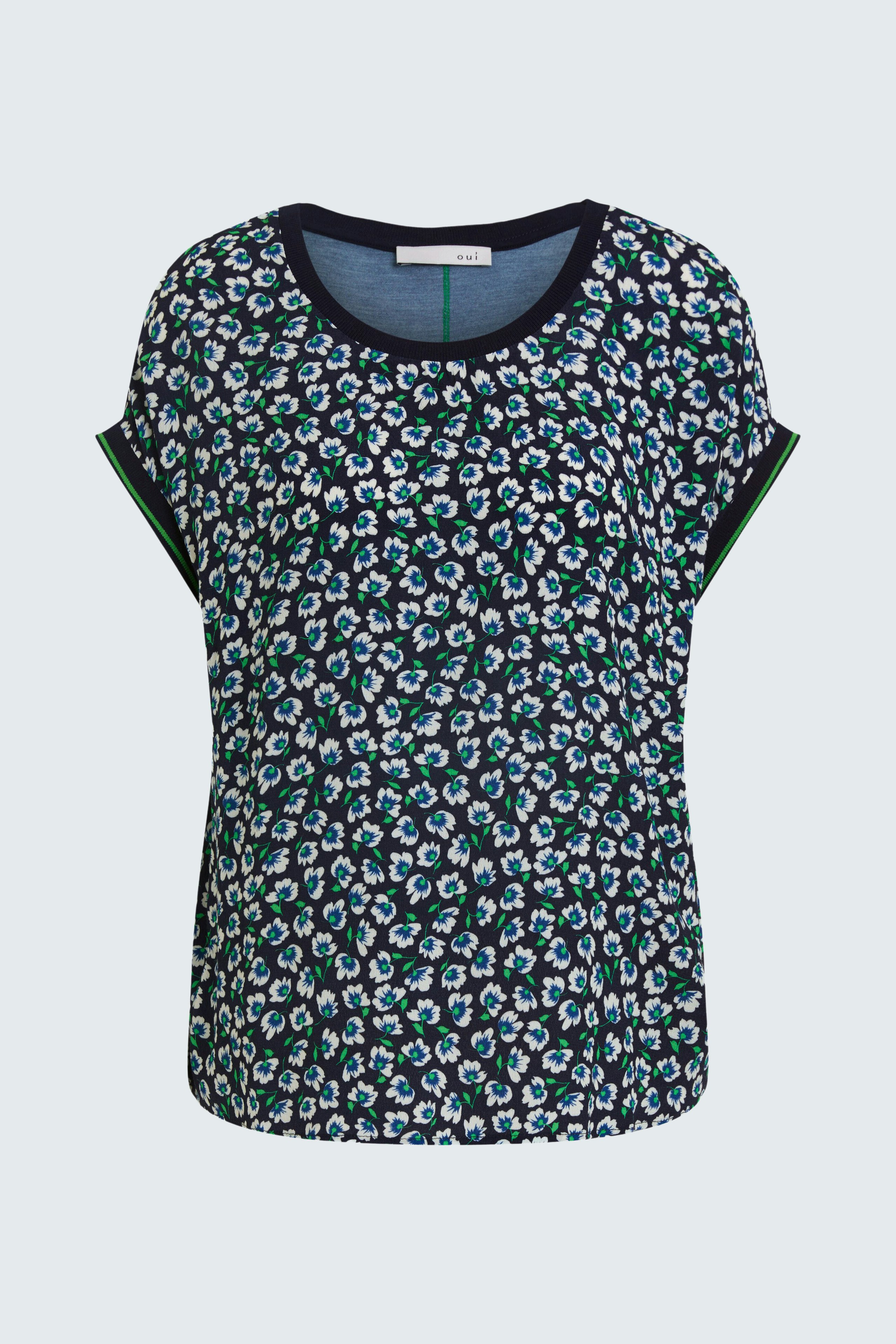 Bild 8 von Blusenshirt - dark blue white in dark blue white | Oui