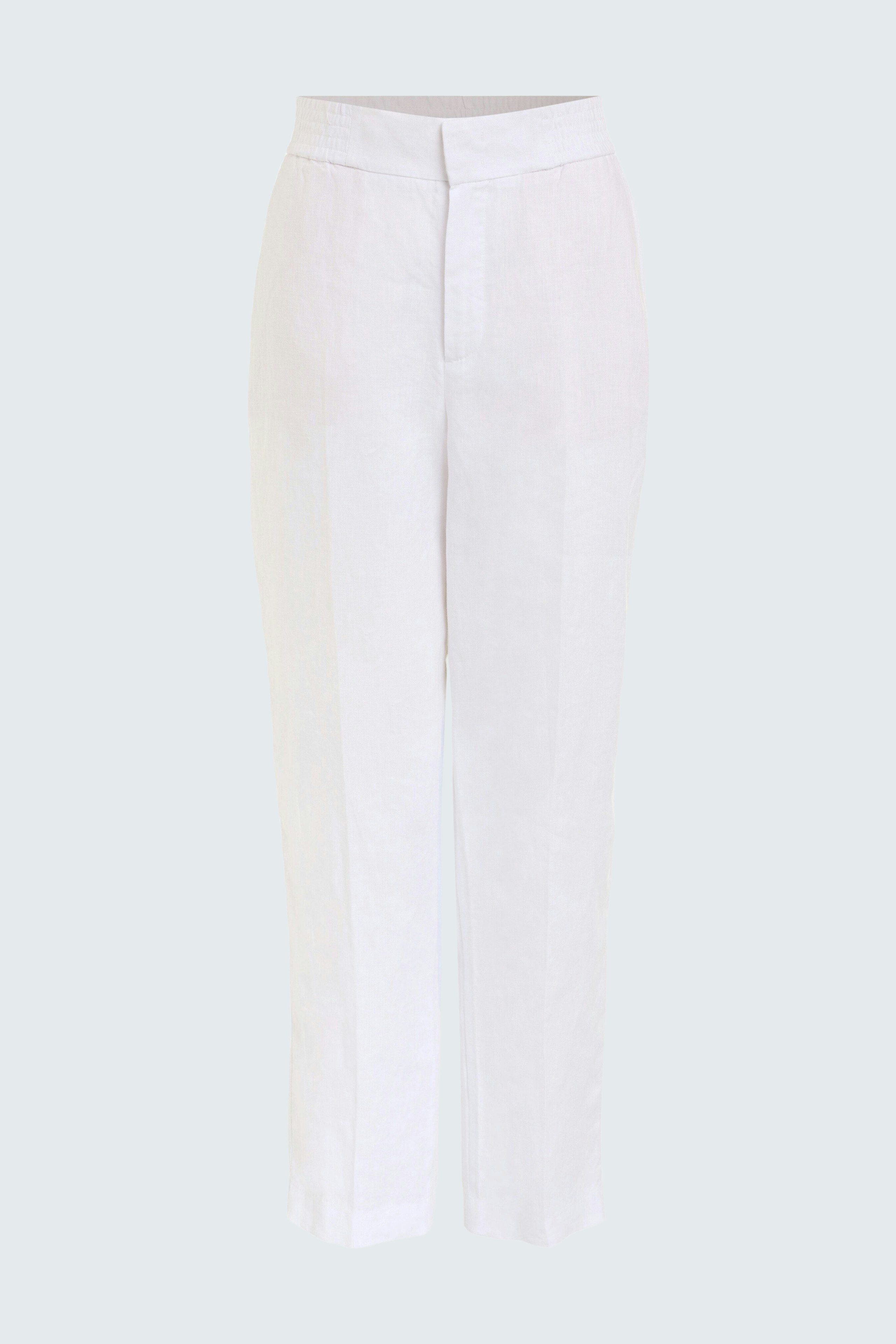 Bild 8 von Leinenhose - optic white in optic white | Oui