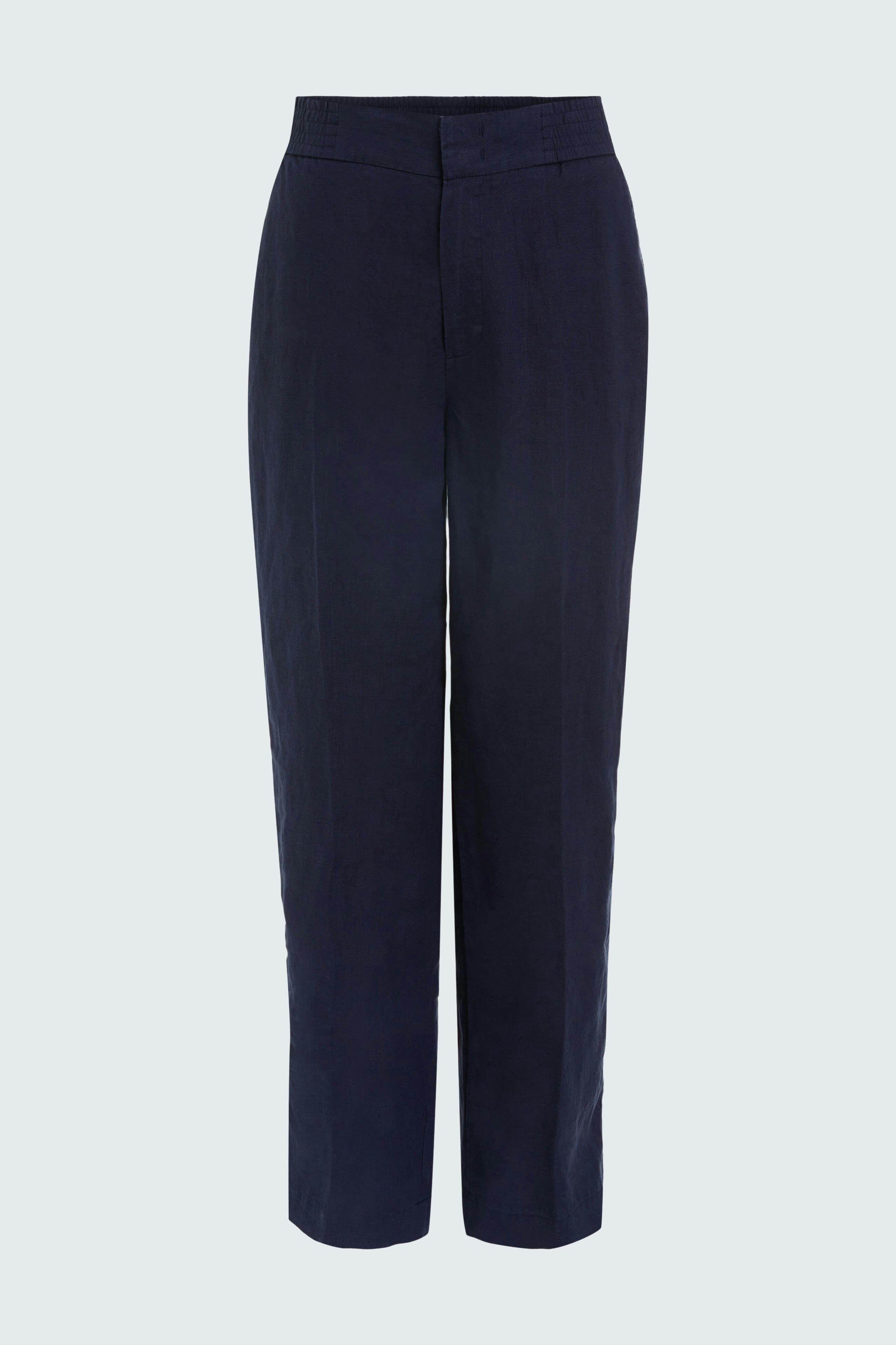 Bild 8 von Linen trousers - darkblue in darkblue | Oui