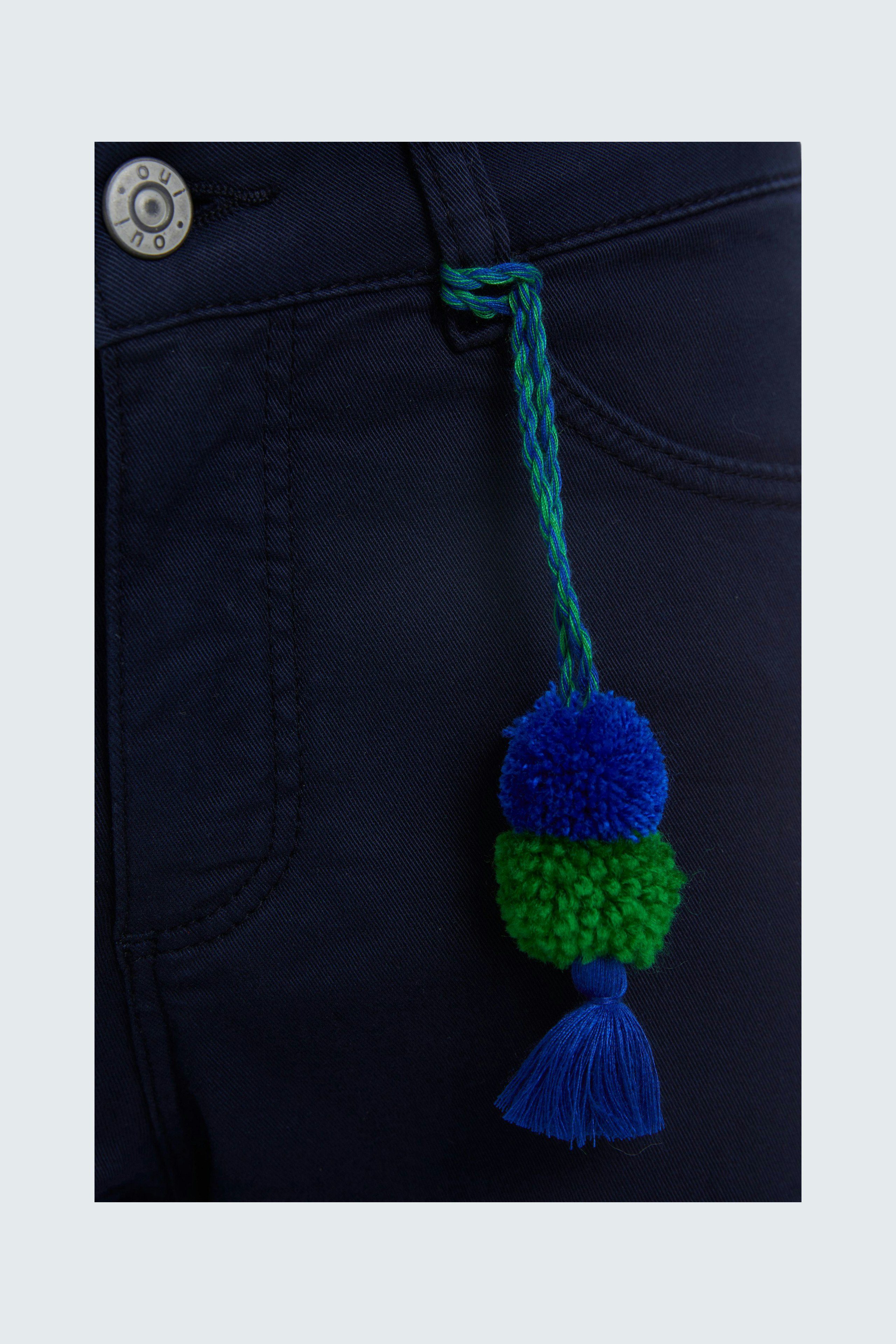 Bild 7 von Caprihose - darkblue in darkblue | Oui