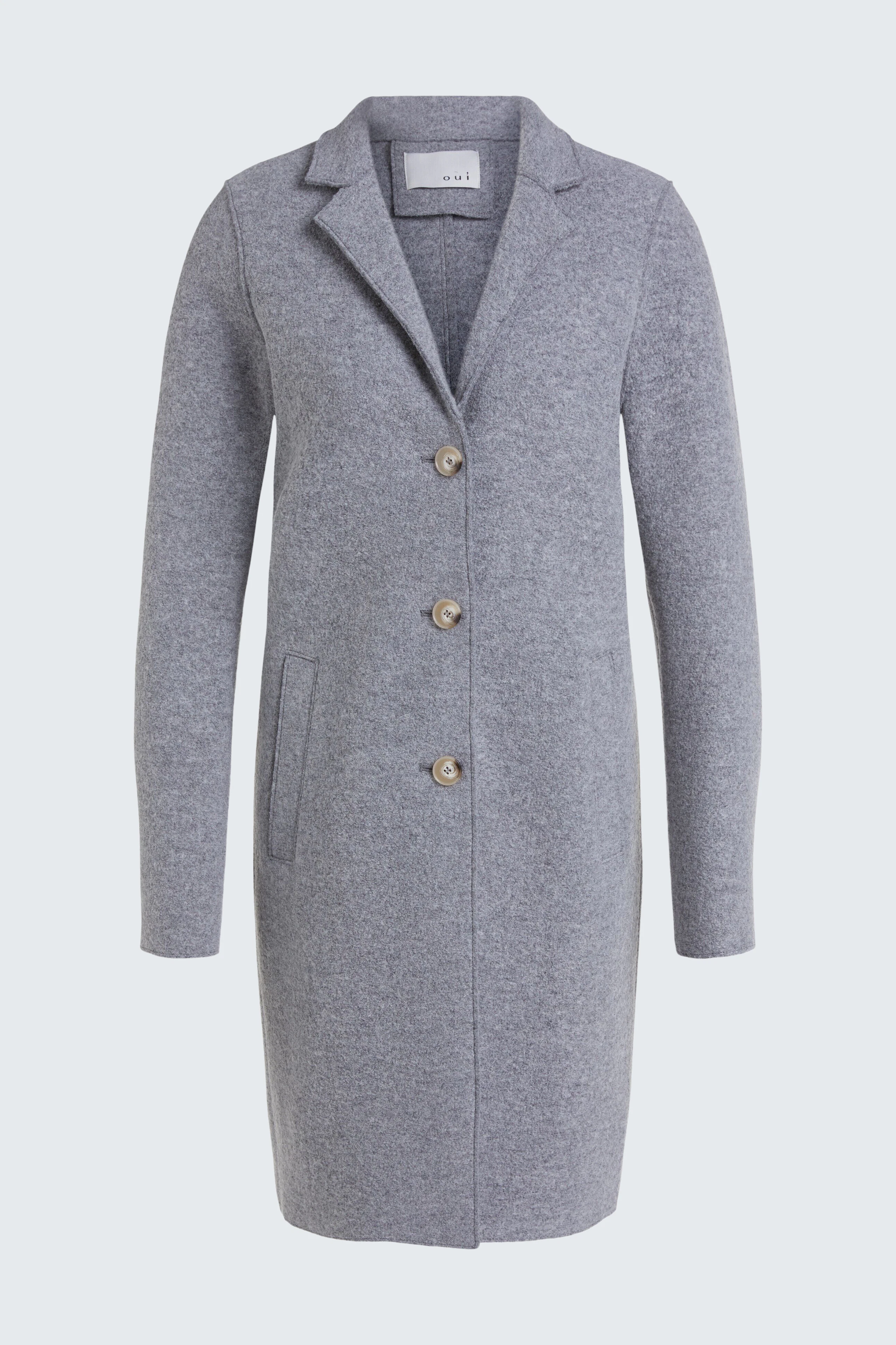 Image 8 of MAYSON Coat - grey in grey | Oui