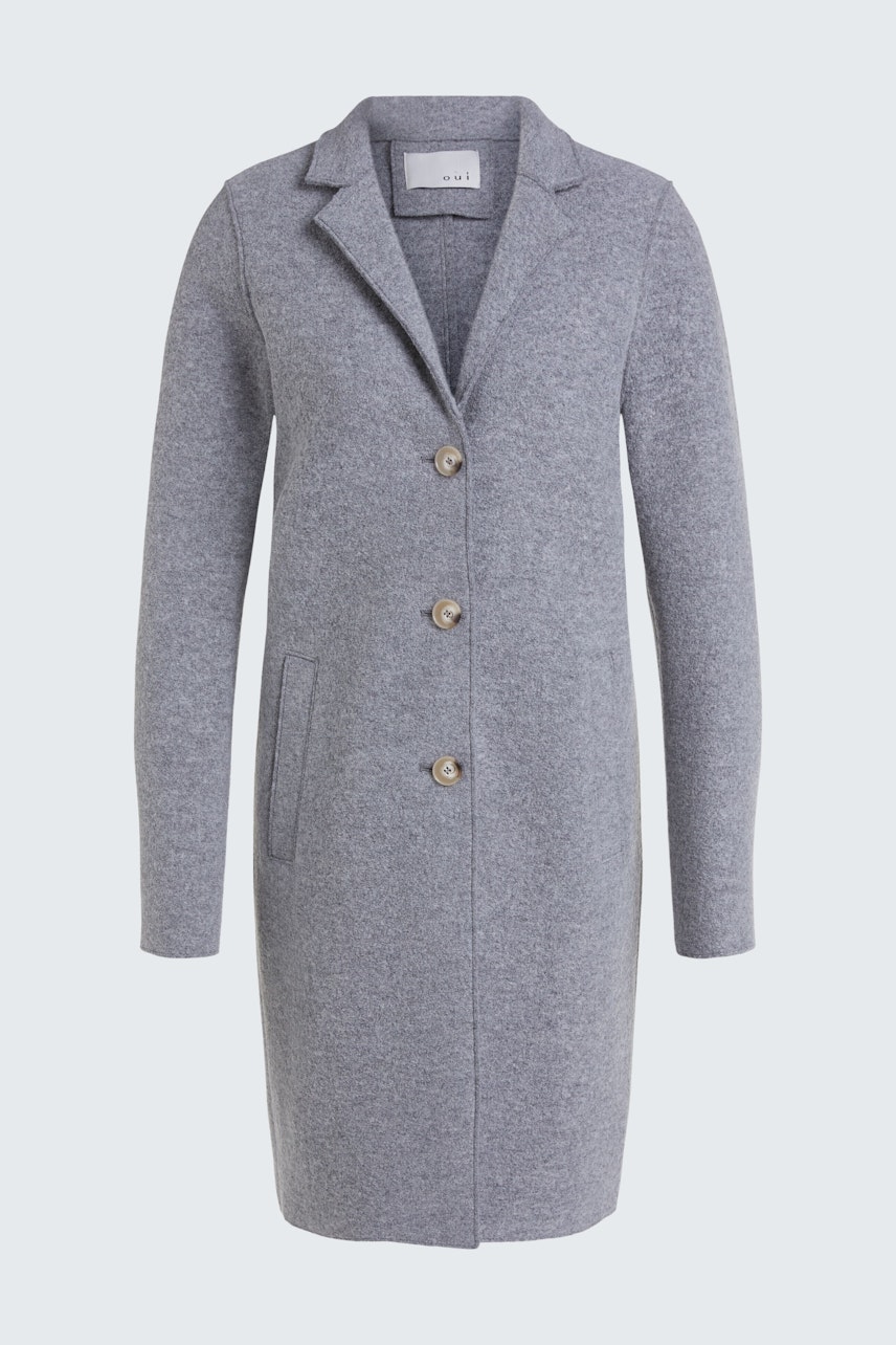 Bild 8 von MAYSON Coat - grey in grey | Oui