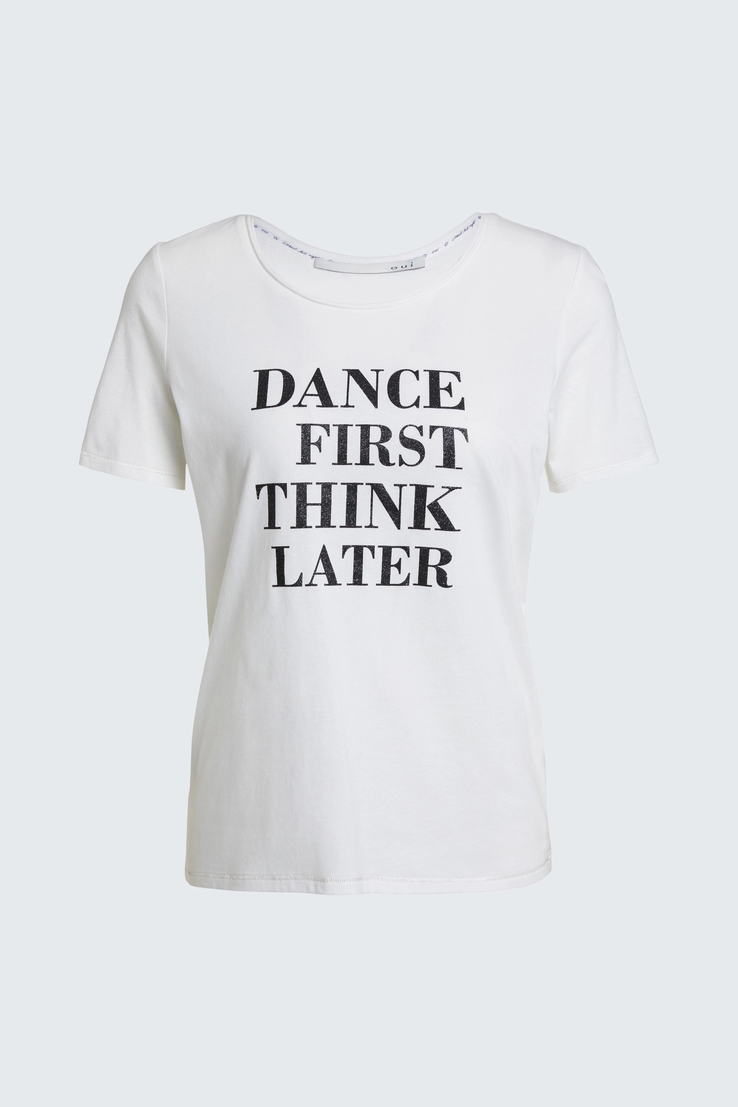 Image 8 of T-shirt - cloud dancer in cloud dancer | Oui