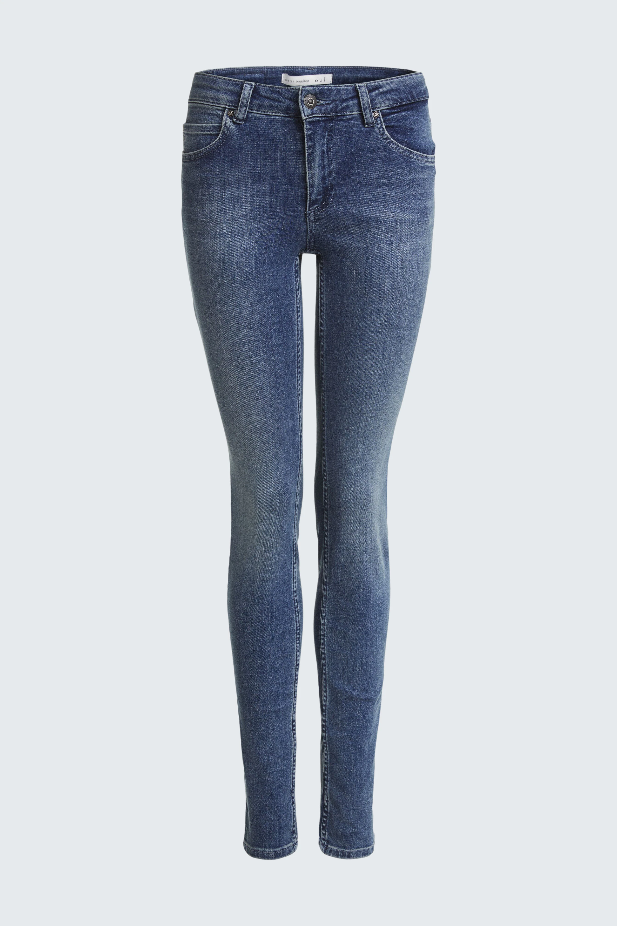 Bild 6 von Baxtor Jeggings - darkblue denim in darkblue denim | Oui
