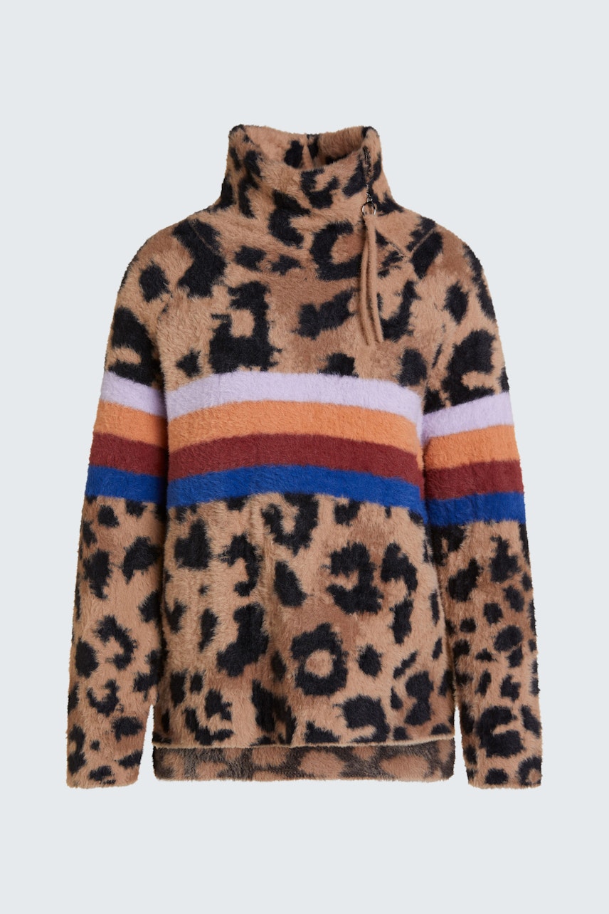 Bild 8 von Pullover - dark camel black in dark camel black | Oui