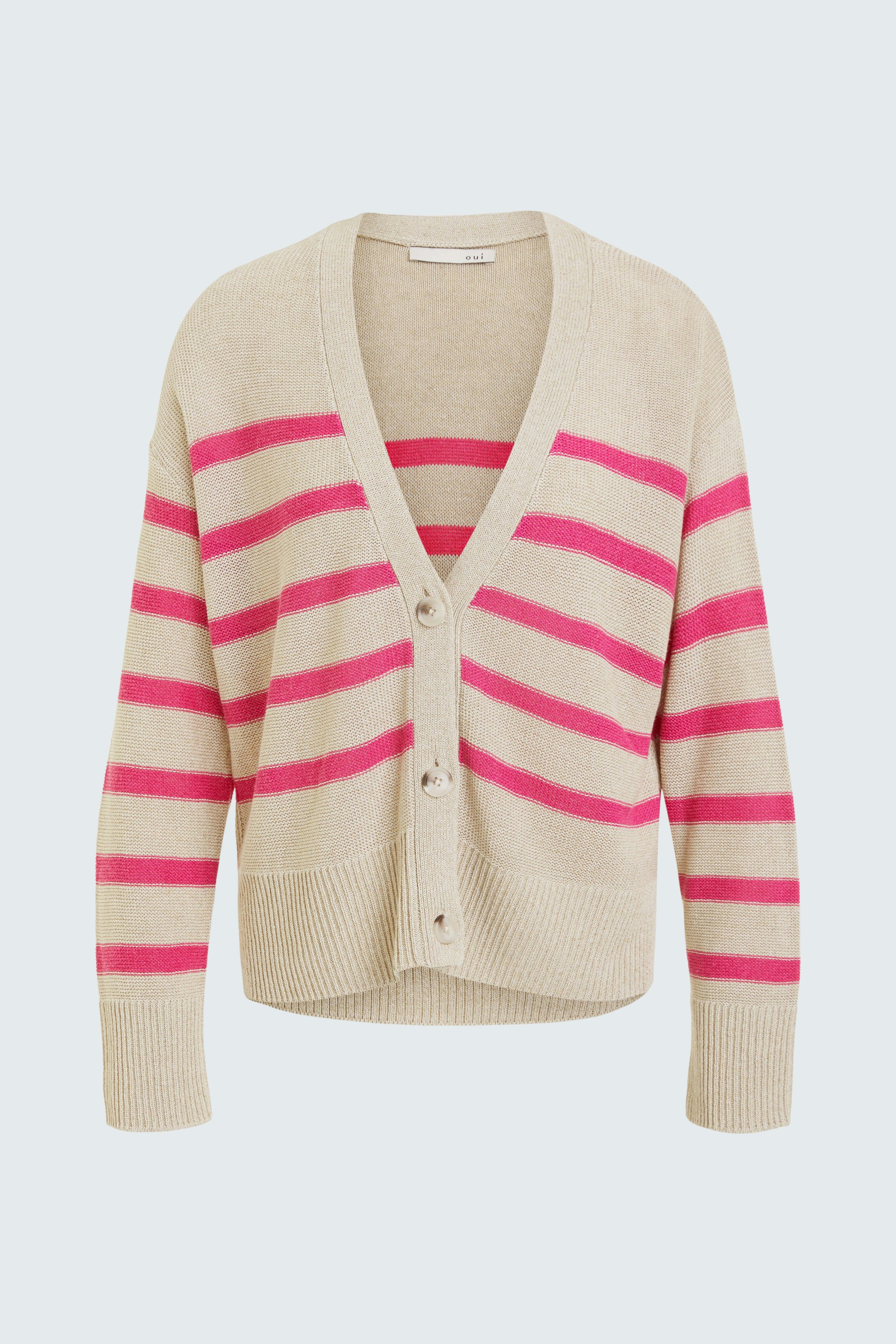 Bild 7 von Cardigan - offwhite red in offwhite red | Oui