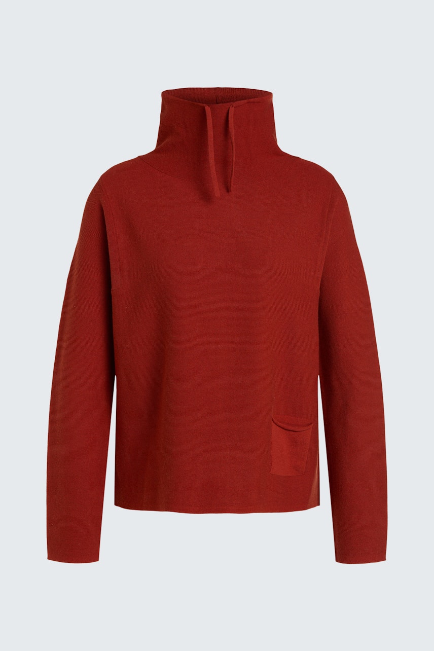 Bild 6 von KEIKO Pullover - dark orange in dark orange | Oui
