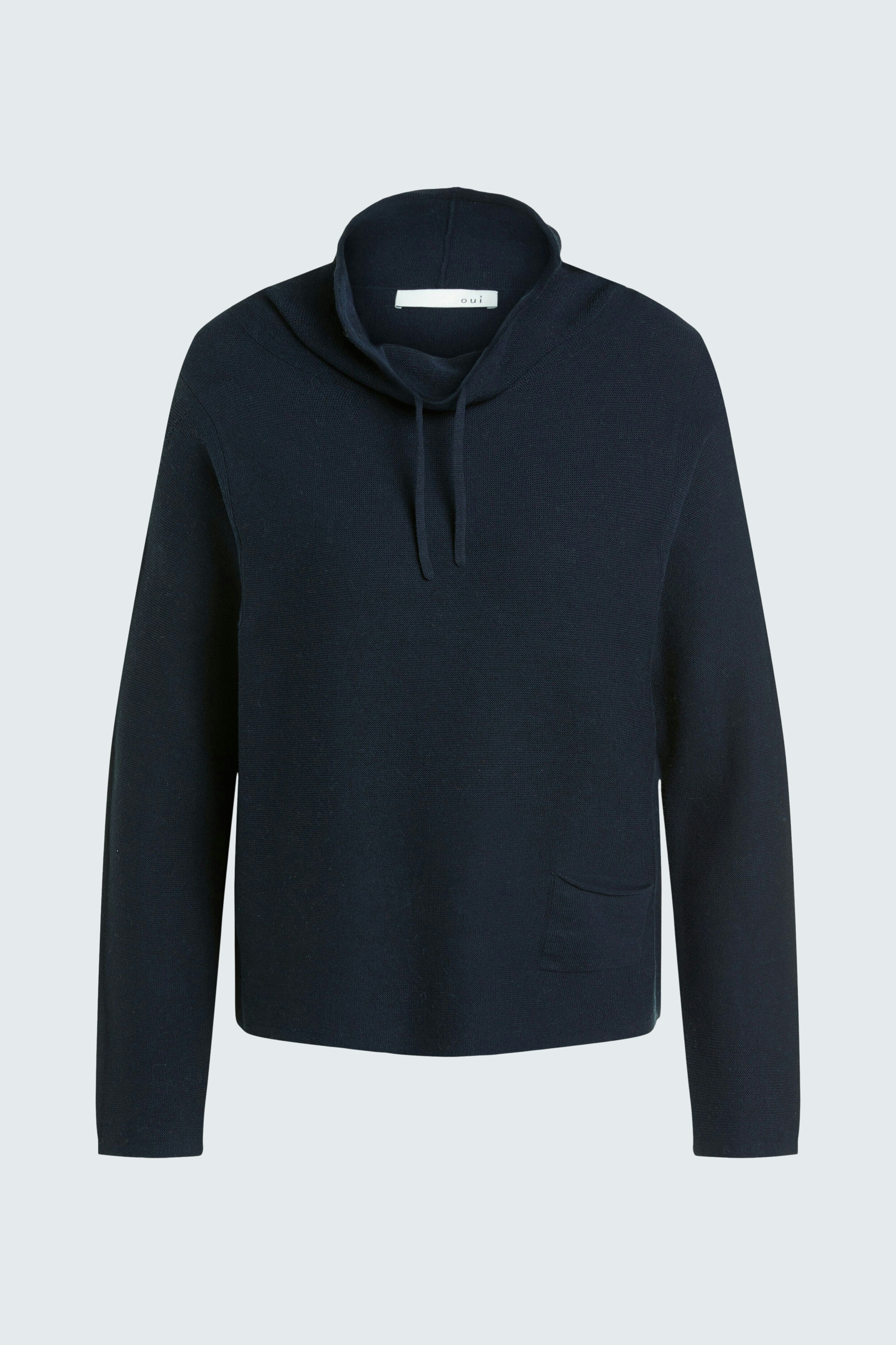 Bild 7 von KEIKO Pullover - darkblue in darkblue | Oui