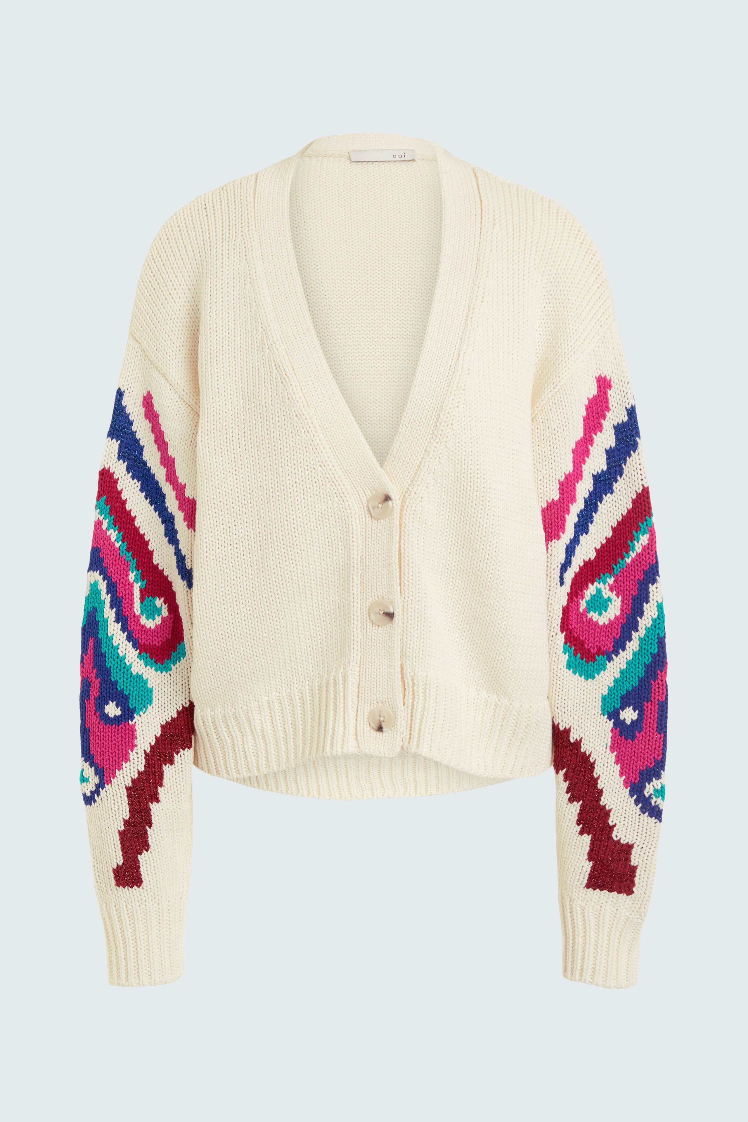 Bild 7 von Cardigan - offwhite red in offwhite red | Oui