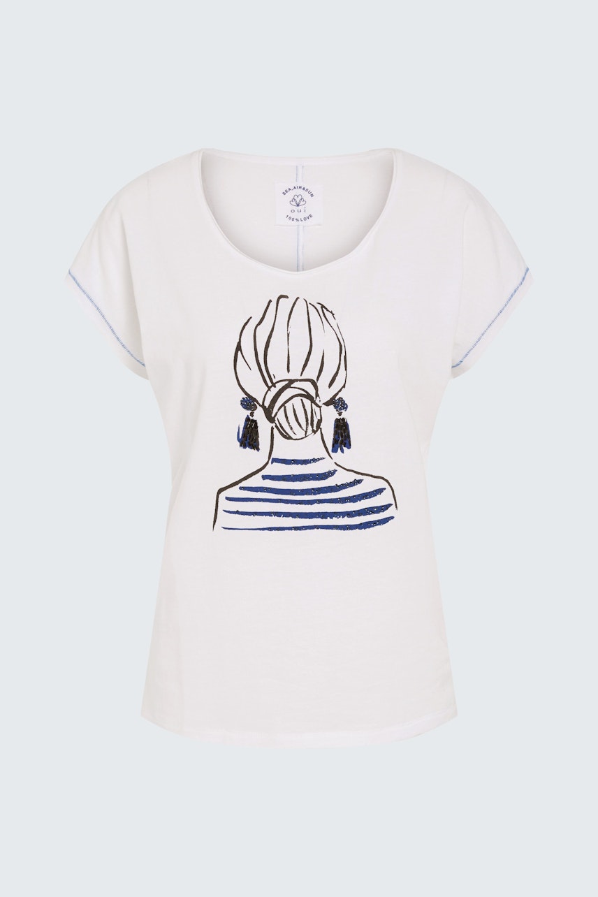 Bild 8 von T-shirt - optic white in optic white | Oui