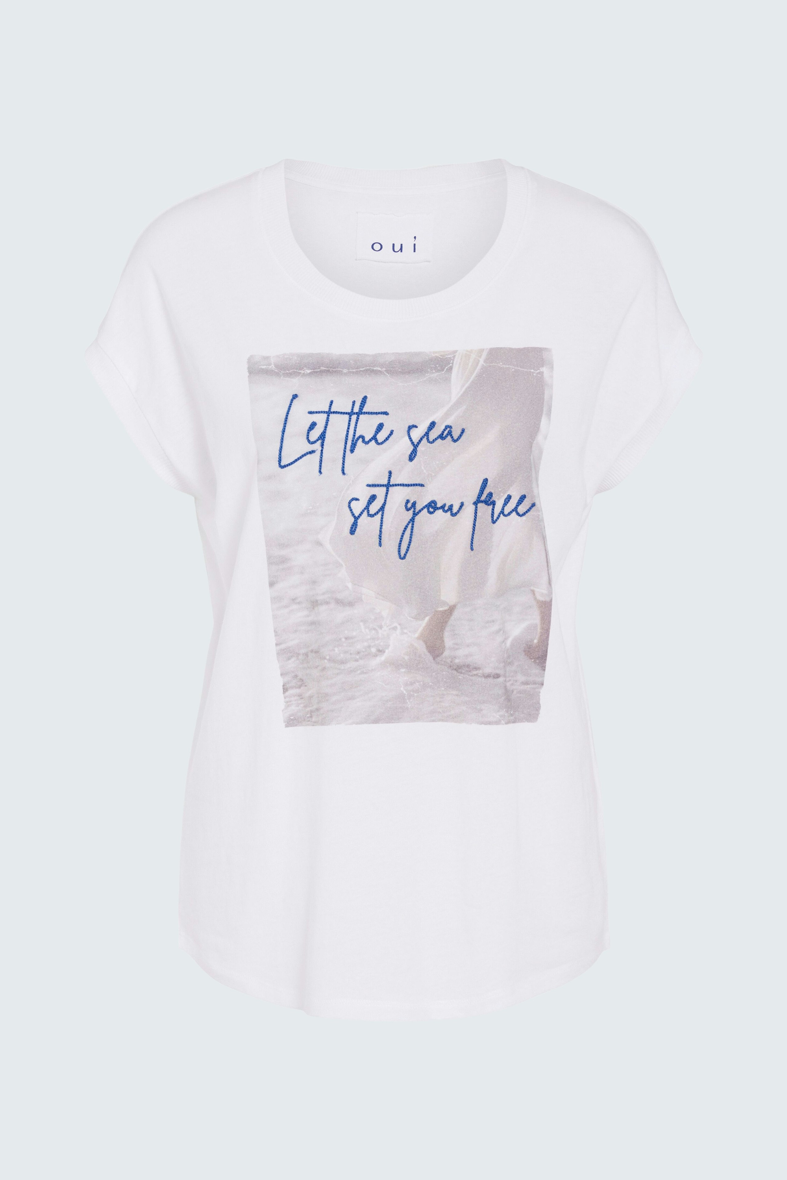 Bild 8 von T-shirt - optic white in optic white | Oui