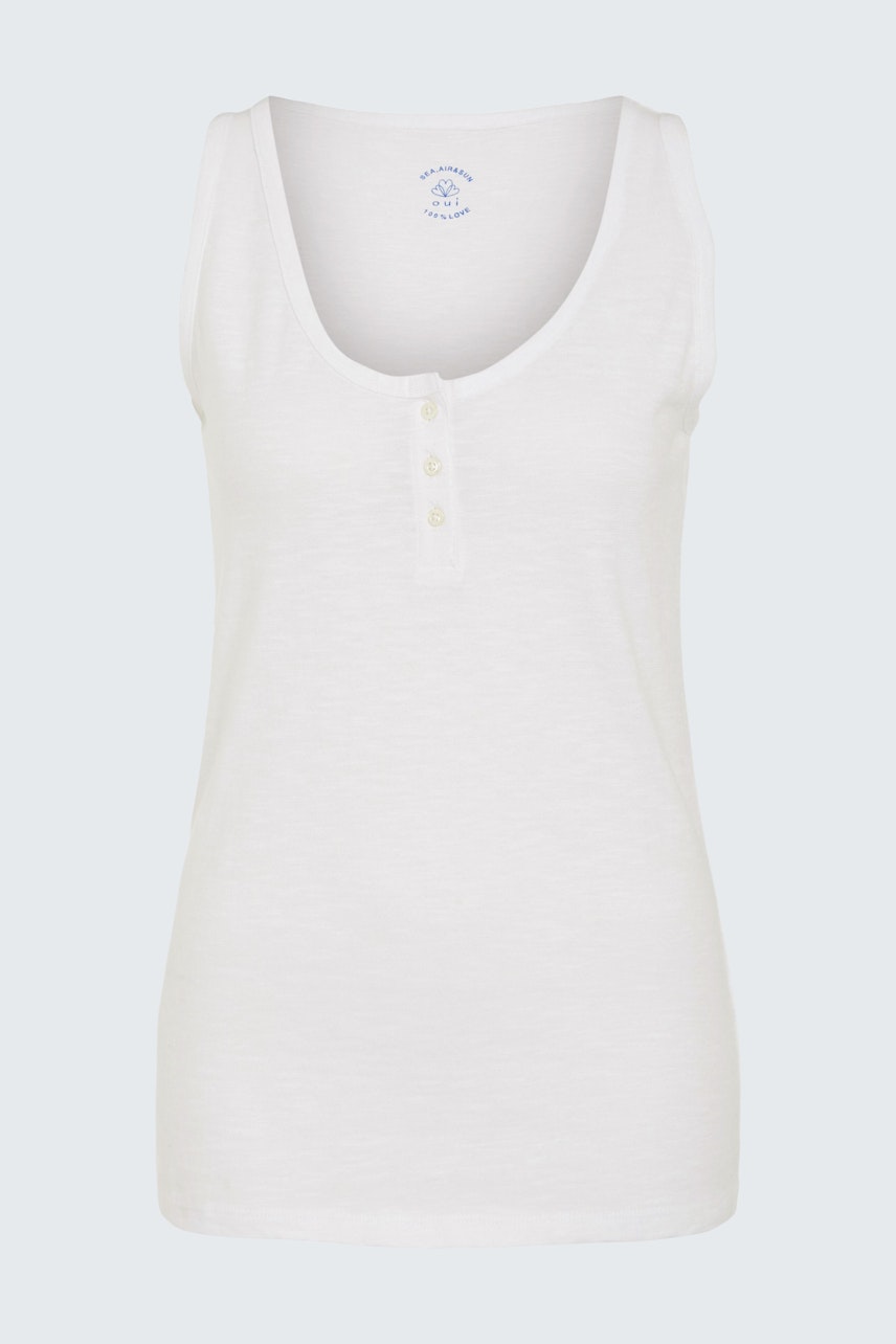 Bild 8 von Top - optic white in optic white | Oui