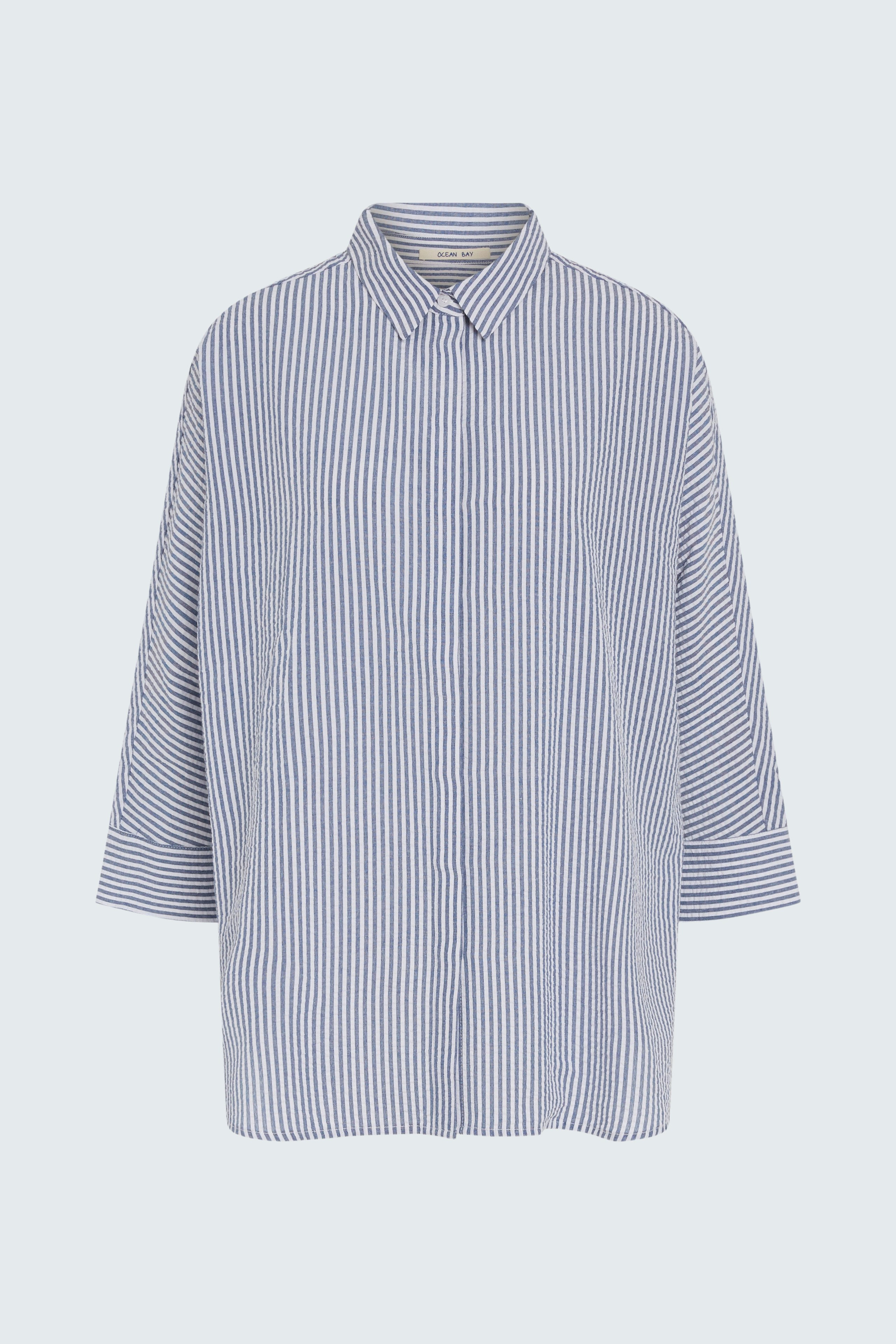 Bild 8 von Bluse - white blue in white blue | Oui