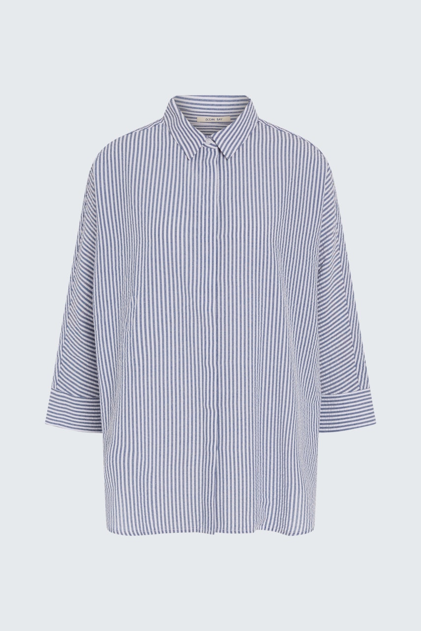 Bild 8 von Blouse - white blue in white blue | Oui