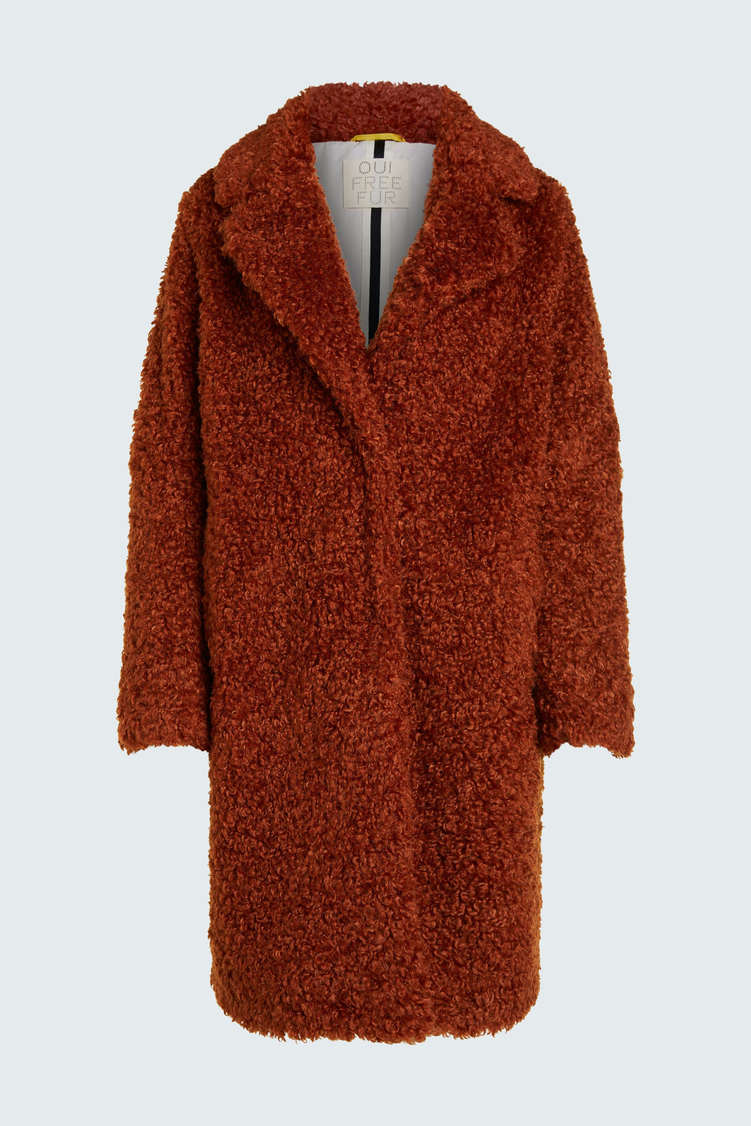 Bild 8 von Teddy Mantel - dark orange in dark orange | Oui