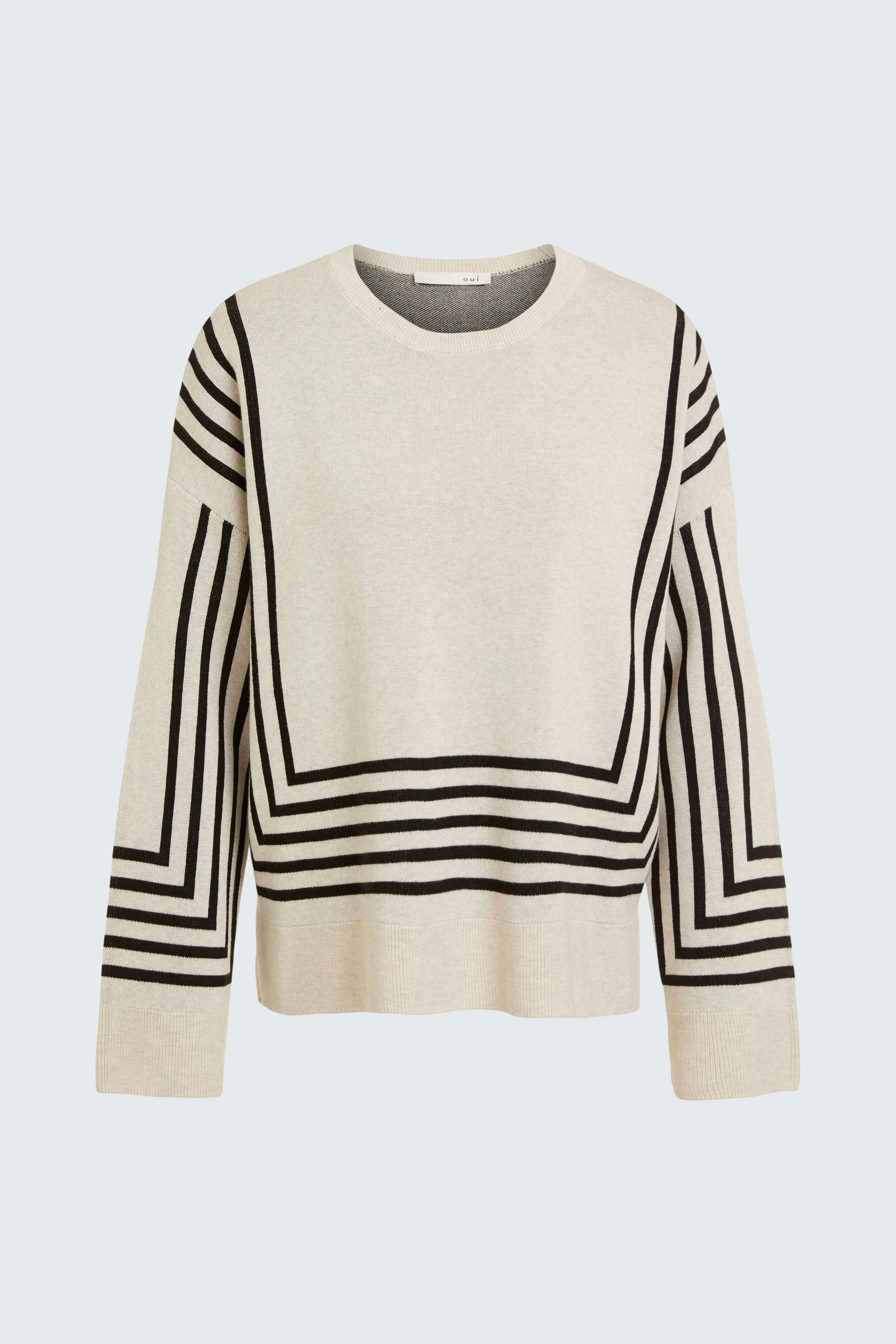 Bild 6 von Pullover - white black in white black | Oui