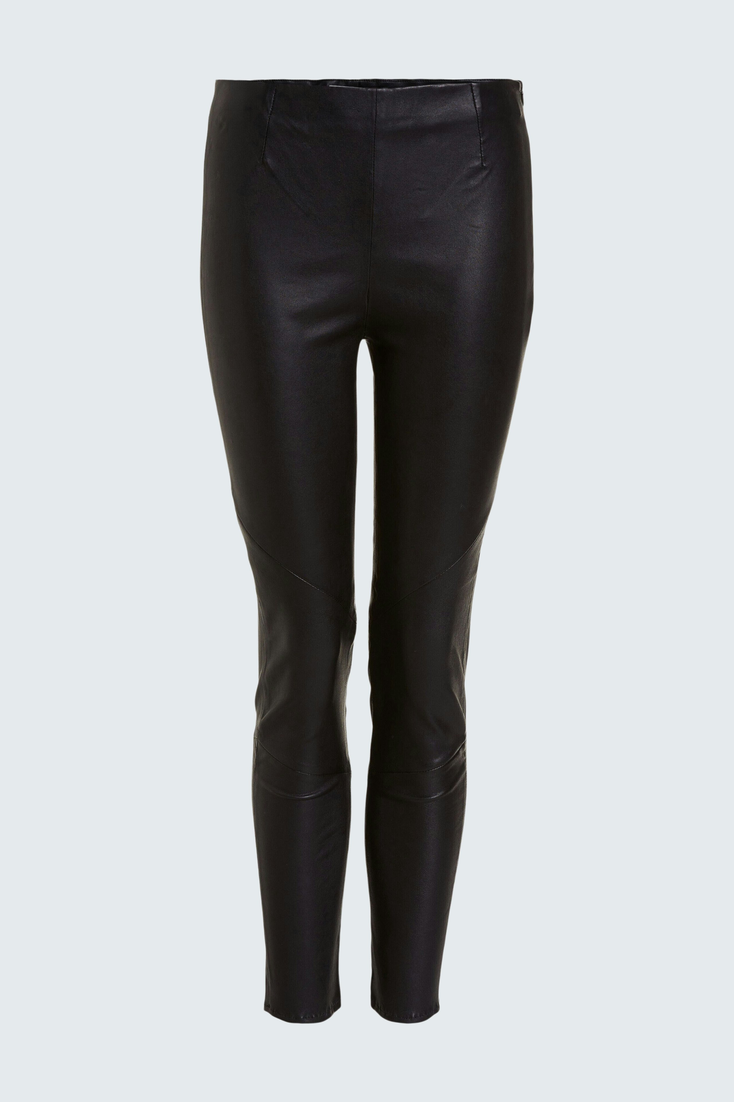Bild 6 von Leather trousers - black in black | Oui